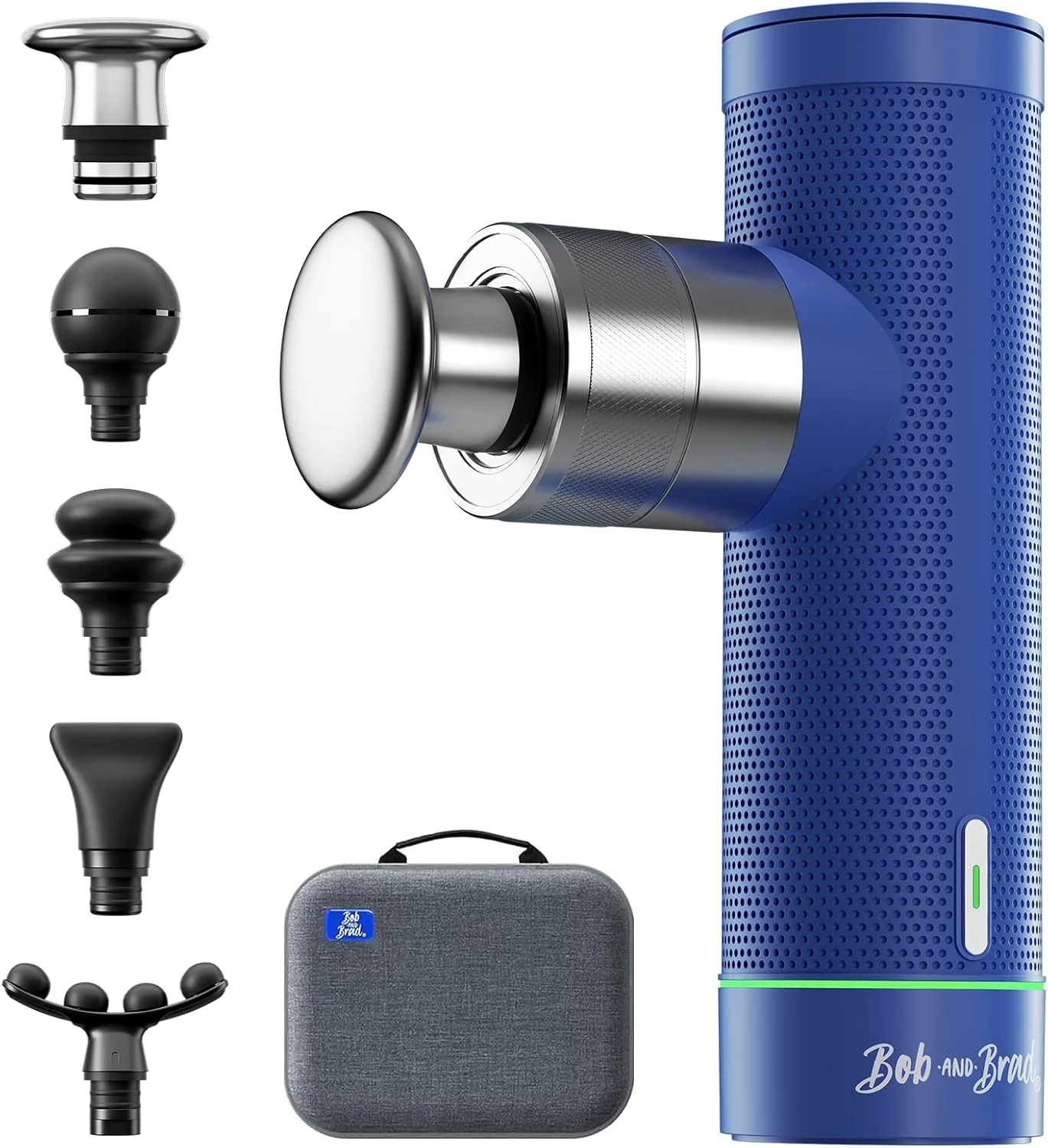 تفنگ ماساژ مینی مدل A7 باب اند برد با دامنه 11 میلیمتری، تفنگ ماساژ عضلانی ضربهای با بافت عمیق قابل حمل، تفنگ ماساژور قدرتمند با شارژ سریع Type-C برای تسکین درد عضلات، آبی تفنگ ماساژ مینی مدل A7 باب اند برد با دامنه 11 میلیمتری، تفنگ ماساژ عضلانی ضربهای با بافت عمیق قابل حمل، تفنگ ماساژور قدرتمند با شارژ سریع Type-C برای تسکین درد عضلات، آبی