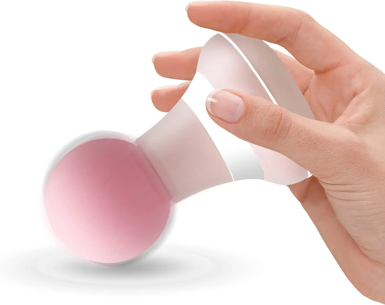 ماساژور دستی برقی کوچک قابل حمل، دارای 6 حالت لرزش قدرتمند، بی سیم و قابل حمل، مناسب برای ماساژ شانه، گردن و کمر - صورتی