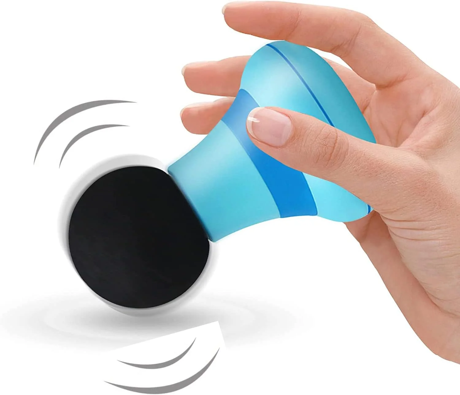 ماساژور کوچک قابل حمل، ماساژور جیبی قدرتمند با 6 حالت لرزش، ماساژور دستی برای کمر، تسکین درد و آرامش عضلات (آبی) ماساژور کوچک قابل حمل، ماساژور جیبی قدرتمند با 6 حالت لرزش، ماساژور دستی برای کمر، تسکین درد و آرامش عضلات (آبی)