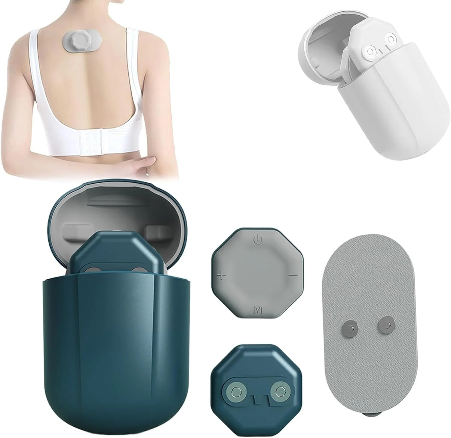 پد ماساژ هوشمند مینی جیبی، ابزار ماساژ نبضی کل بدن برای شانه و گردن، 8 حالت قابل شارژ، ماساژور مینی قابل حمل، پد ماساژ هوشمند ستون فقرات گردنی پد ماساژ هوشمند مینی جیبی، ابزار ماساژ نبضی کل بدن برای شانه و گردن، 8 حالت قابل شارژ، ماساژور مینی قابل حمل، پد ماساژ هوشمند ستون فقرات گردنی