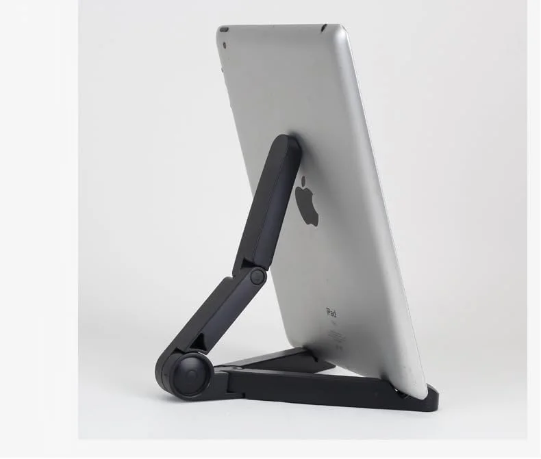 پایه نگهدارنده مانیتور قابل حمل و پایه نگهدارنده تبلت - قابل تنظیم، تاشو، سبک وزن، سازگار با اکثر تبلت ها، کیندل فایر و تلفن های هوشمند 7 تا 10.2 اینچی