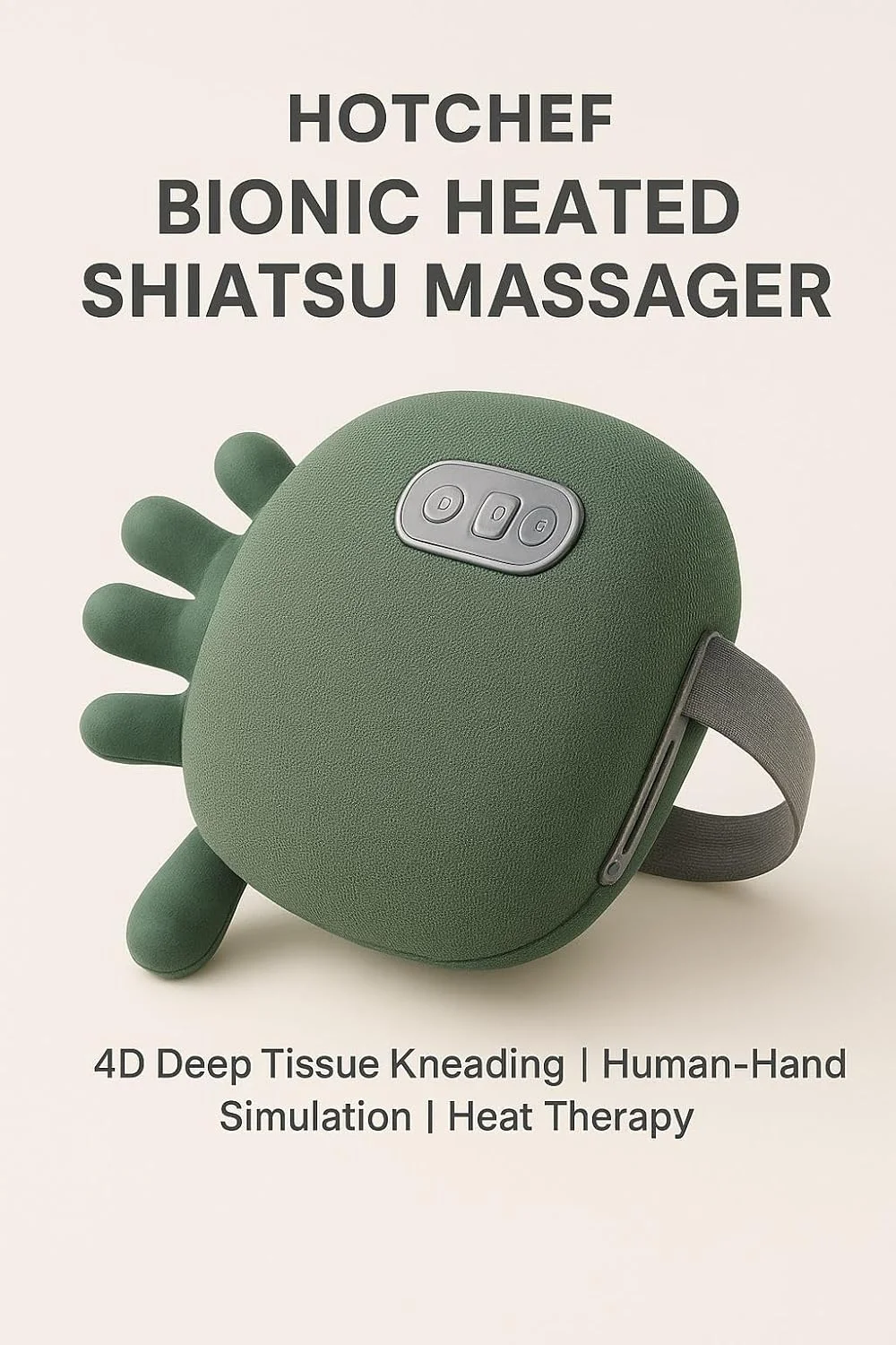 ماساژور گردن 2025، ماساژ الکتریکی شانه و گردن برای تسکین درد، ماساژ بافت عمیق گرمایشی برای گردن، پشت، شانه - سبز ماساژور گردن 2025، ماساژ الکتریکی شانه و گردن برای تسکین درد، ماساژ بافت عمیق گرمایشی برای گردن، پشت، شانه - سبز