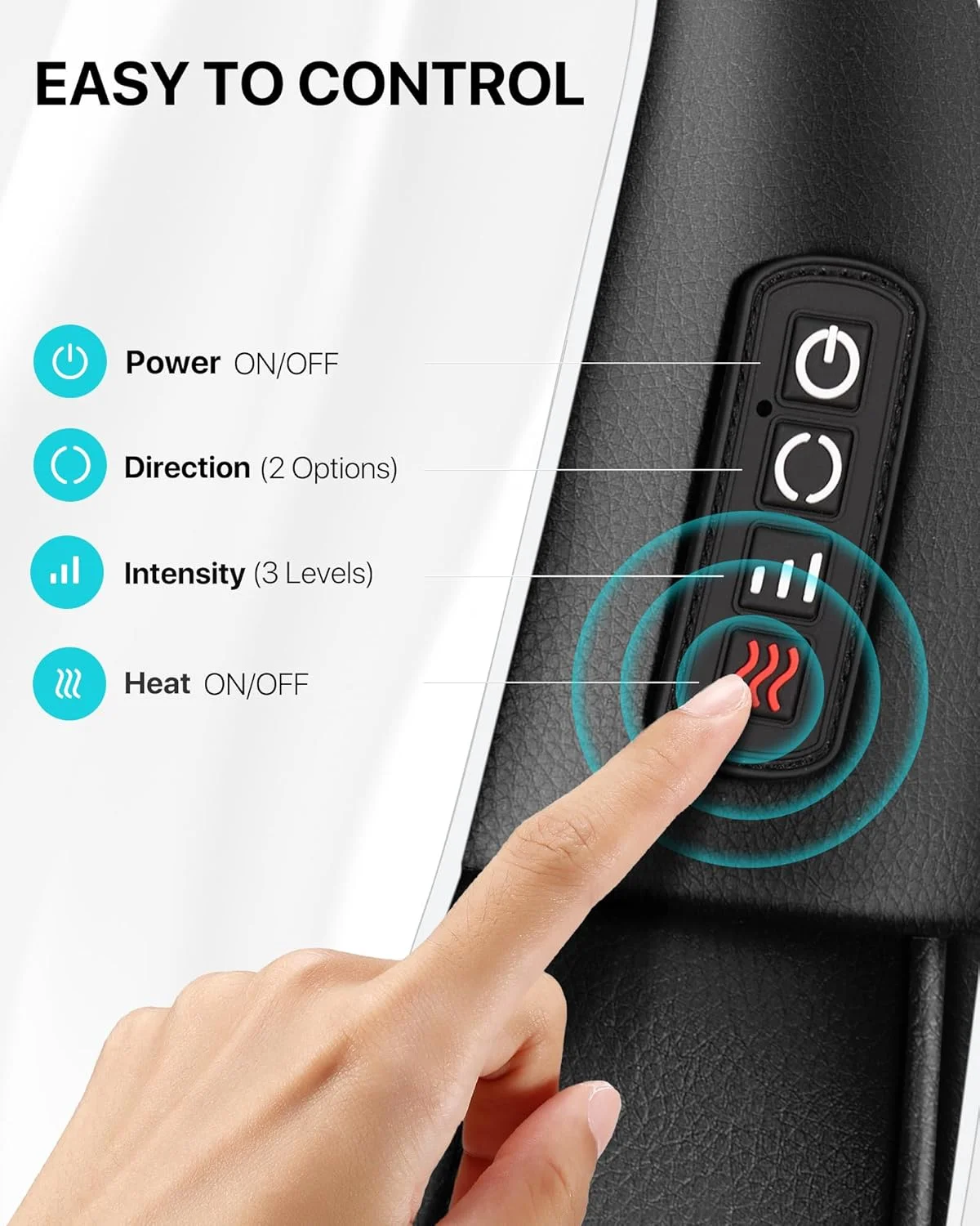 ماساژور گردن شیاتسو ALLJOY برقی با عملکرد گرمایشی، ماساژور شانه برای کمر، پاها، ماساژور کمر برای خانه، دفتر، هدیه برای مردان و زنان (مشکی) ماساژور گردن شیاتسو ALLJOY برقی با عملکرد گرمایشی، ماساژور شانه برای کمر، پاها، ماساژور کمر برای خانه، دفتر، هدیه برای مردان و زنان (مشکی)