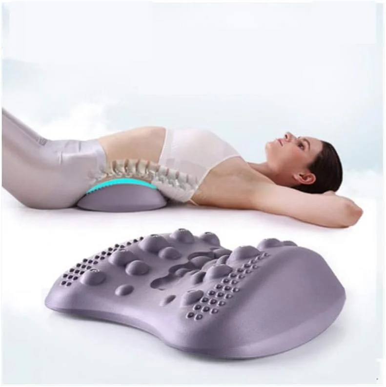 ماساژور قابل حمل کمر و پشت مدل Rf-005، اصلاح غیر مهره ای / بالشتک دیسک کمر مناسب منزل - کشش انحنای غیر کمری / مراقبت مغناطیسی / ماساژ نقطه ای