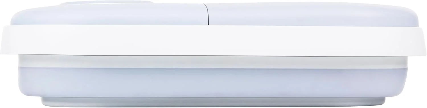 آلپینا ماساژور پا 8 لیتری 500 وات - حمام پای تاشو گرمایشی با حباب - غلطک های ماساژ و سنگ پا - ریلکسیشن پا در خانه - آبی روشن