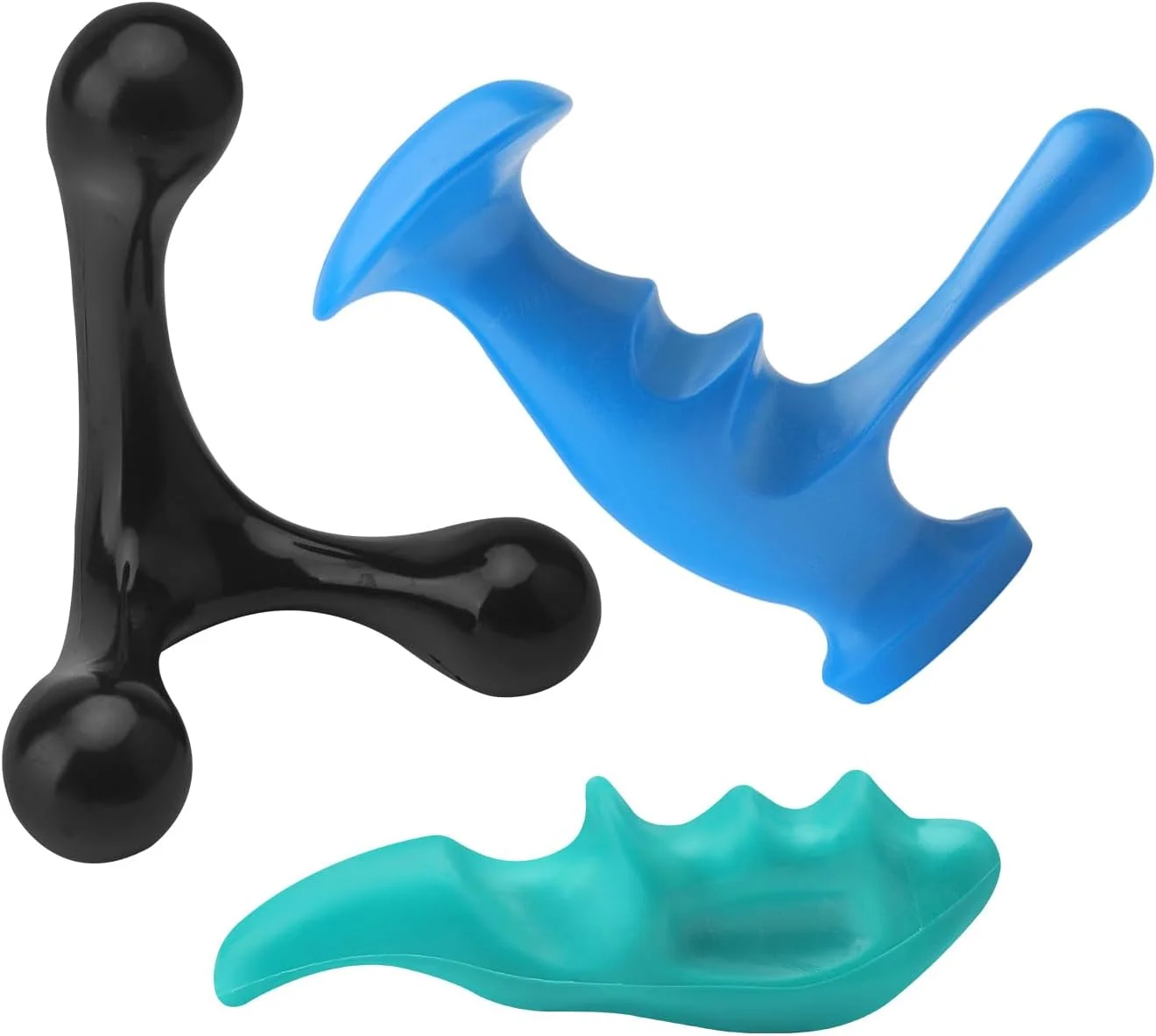 ست ماساژ سه تکه نقطه ماشه ای، ماساژور گردن، ماساژور کمر، دستگاه ماساژ برای گردن و کمر