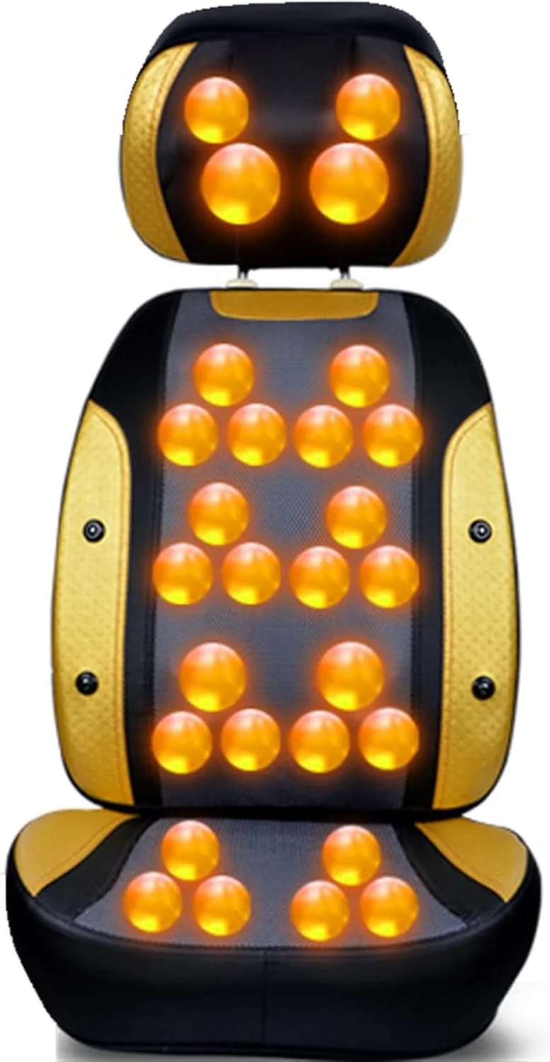 صندلی ماساژور بسیار بزرگ، دستگاه ماساژور گردن، پد ماساژور گردن، بالش ماساژور چند منظوره خانگی، کوسن تمام بدن