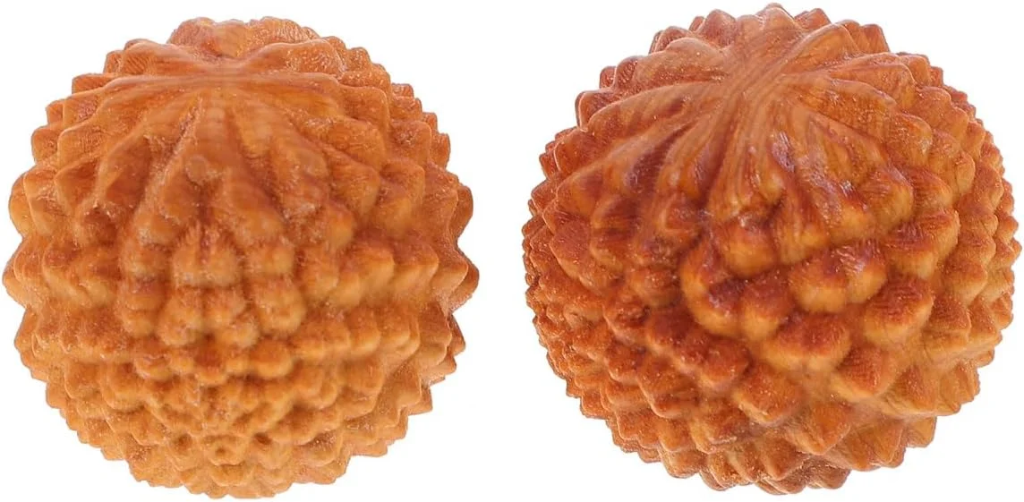 آرتی‌بتر 2 عدد توپ ماساژ چوبی، توپ‌های نقطه ماشه‌ای برای رهاسازی عضلات کمر، پا و بدن