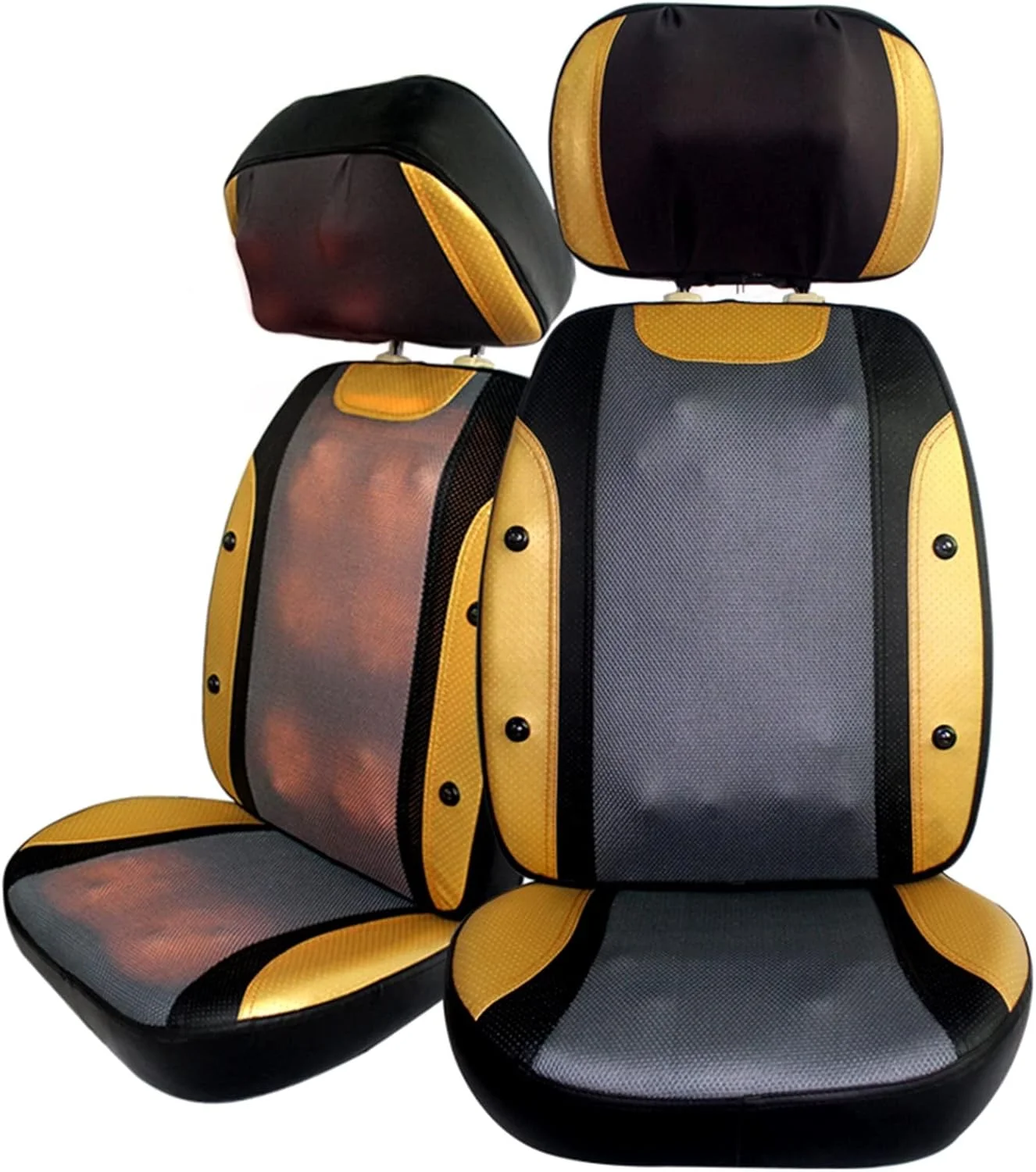 صندلی ماساژور بسیار بزرگ، دستگاه ماساژور گردن، پد ماساژور گردن، بالش ماساژور چند منظوره خانگی، کوسن تمام بدن