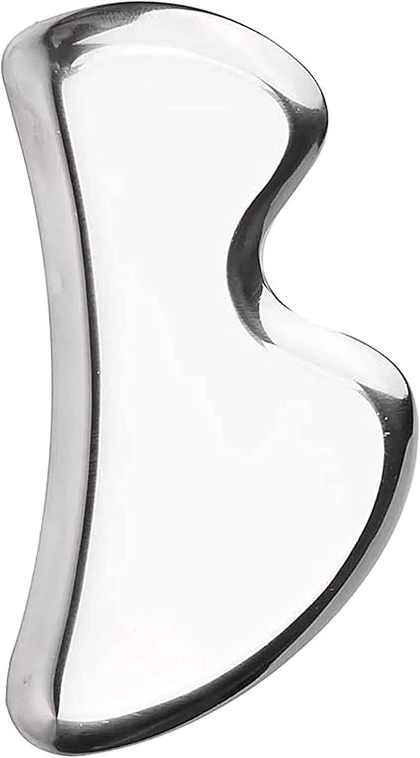 ابزار ماساژ گوا شا ELECDON، ابزار فیزیوتراپی استیل ضد زنگ برای فیزیوتراپی میوفاشیال روی کمر، پاها، بازوها، گردن و شانه