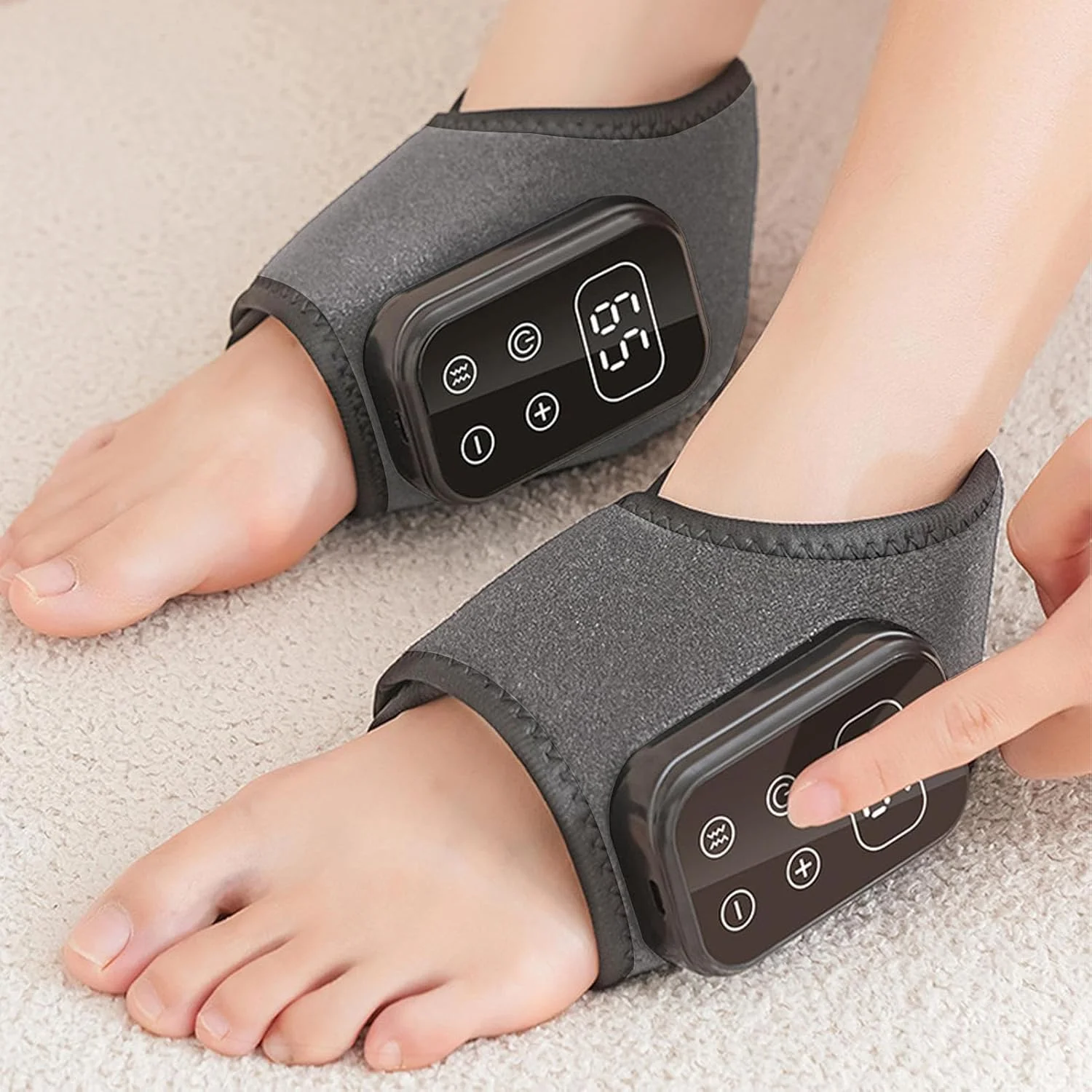 ماساژور مچ پا، ماساژور برقی 5 حالته، مچ بند گرمایشی | برای مراقبت روزانه از پای آقایان، بانوان و سالمندان، مناسب برای هدیه تولد، منزل، سفر و محل کار ماساژور مچ پا، ماساژور برقی 5 حالته، مچ بند گرمایشی | برای مراقبت روزانه از پای آقایان، بانوان و سالمندان، مناسب برای هدیه تولد، منزل، سفر و محل کار