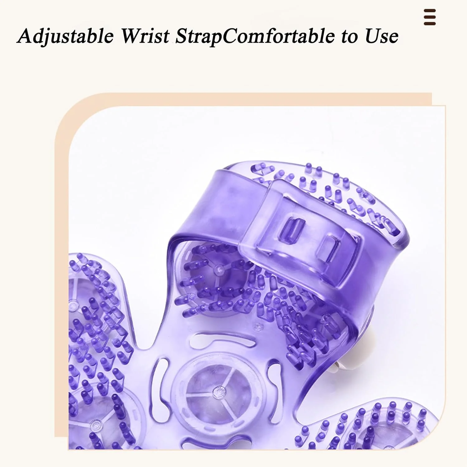 دستکش ماساژ با ۹ توپ ماساژ چرخشی استیل ضد زنگ، دستکش ماساژ دستی - ایده آل برای آرامش عضلات، بهبود گردش خون و کاهش استرس، دستگاه ماساژ