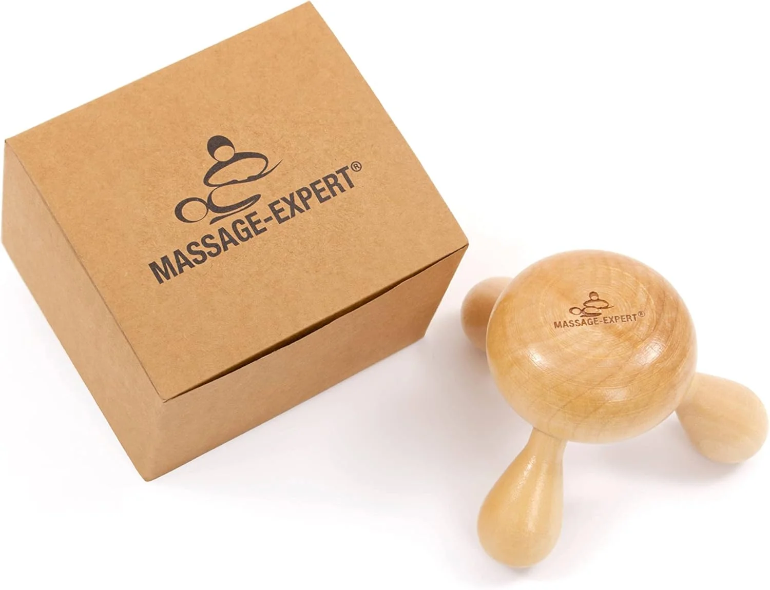 ابزار ماساژ ارگونومیک از جنس چوب گیلاس مقاوم در برابر روغن | مناسب برای ریلکسیشن کمر، گردن، بازوها و پاها | بهداشت عالی به لطف روکش مقاوم در برابر روغن | کیفیت بالا