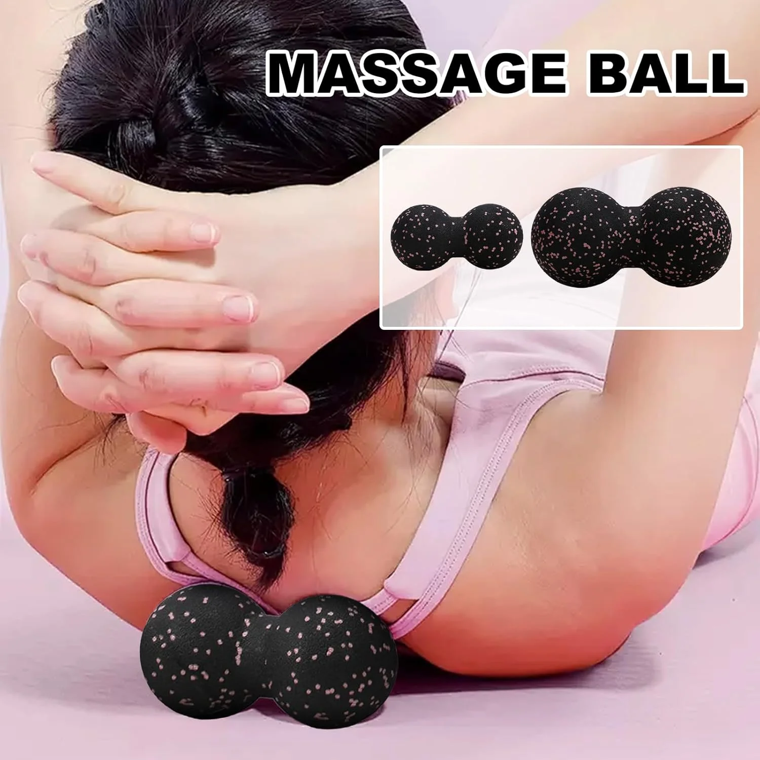 توپ ماساژ | توپ دستی ضد لغزش، ماساژور پا | برای بدن، عضلات، گردن، کف پا، آرامش، مراقبت، خانه، باشگاه، یوگا، مسافرت، استفاده روزانه توپ ماساژ | توپ دستی ضد لغزش، ماساژور پا | برای بدن، عضلات، گردن، کف پا، آرامش، مراقبت، خانه، باشگاه، یوگا، مسافرت، استفاده روزانه