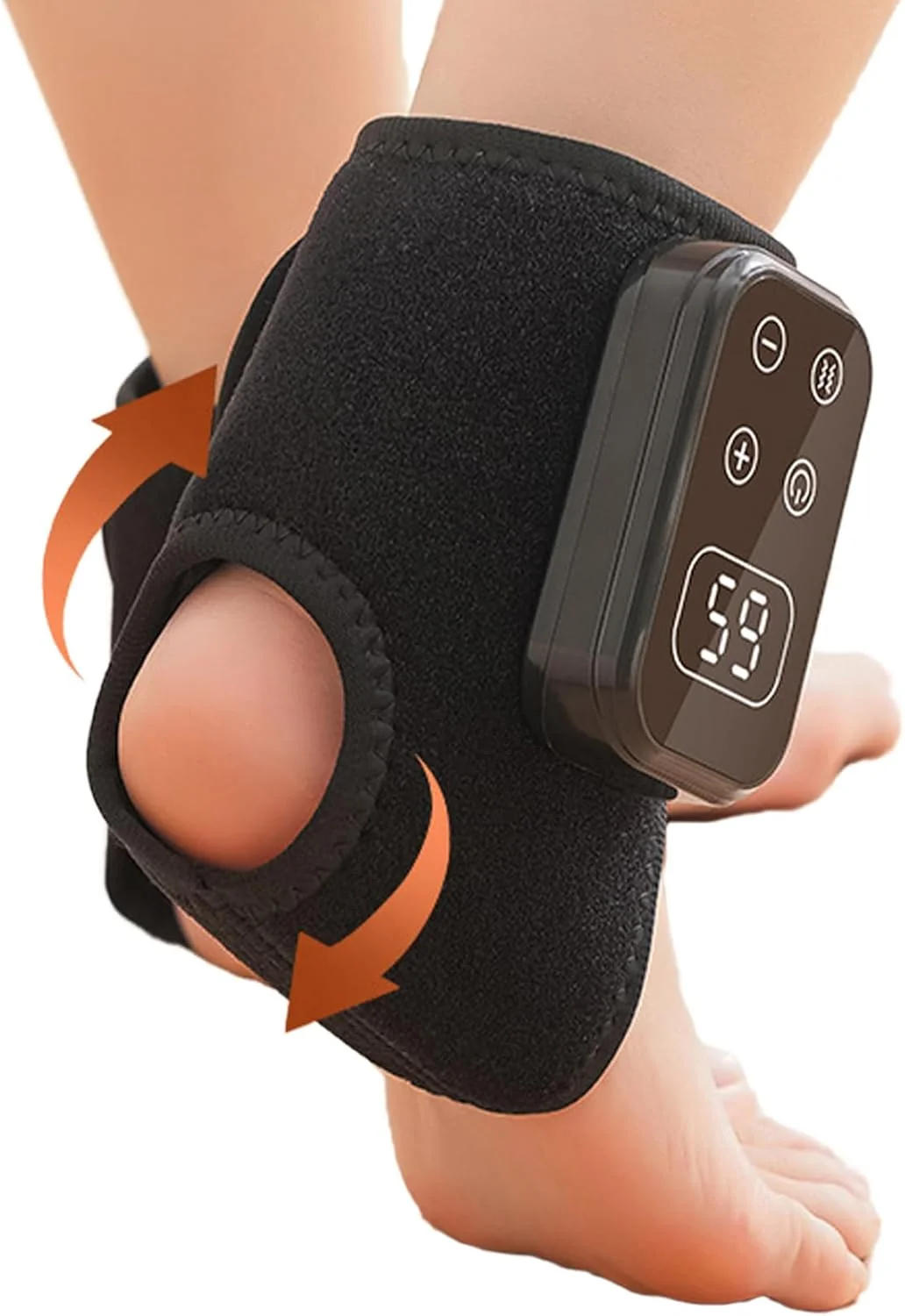 ماساژور مچ پا، ماساژور برقی 5 سرعته، گرم کننده حرارتی مچ پا، برای آقایان و سالمندان، مناسب برای مراقبت روزانه از پا در منزل، محل کار و مسافرت