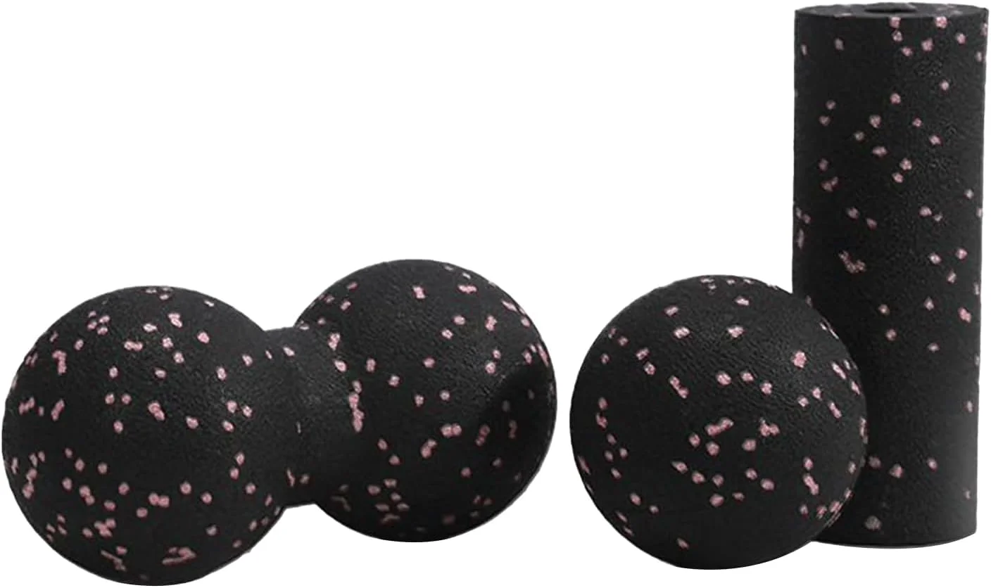 توپ ماساژ برای کمر، توپ ضد لغزش قابل حمل | ماساژور پا - برای مراقبت از عضلات بدن زنان، مناسب برای استفاده روزانه در خانه، باشگاه، یوگا و مسافرت