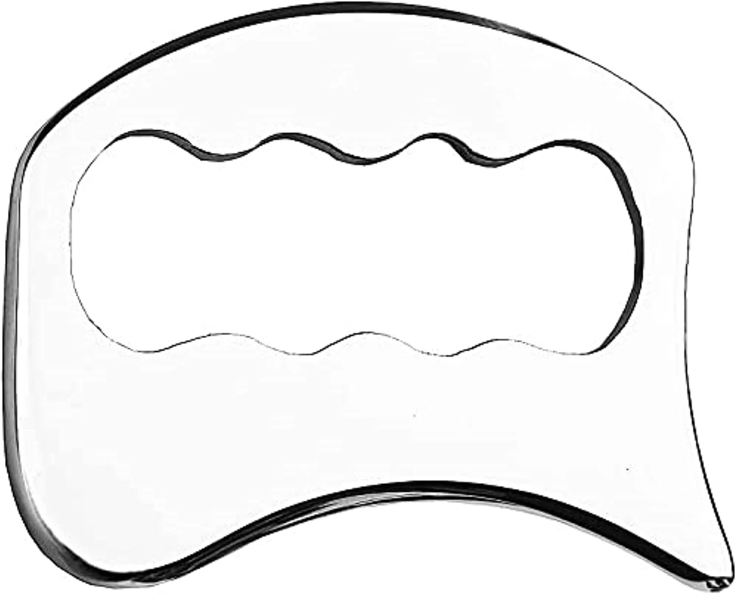 ابزار گوا شا ELECDON از جنس استیل ضد زنگ - ابزار ماساژ خراش برای تحرک بافت نرم، فیزیوتراپی برای پشت، پاها، بازوها