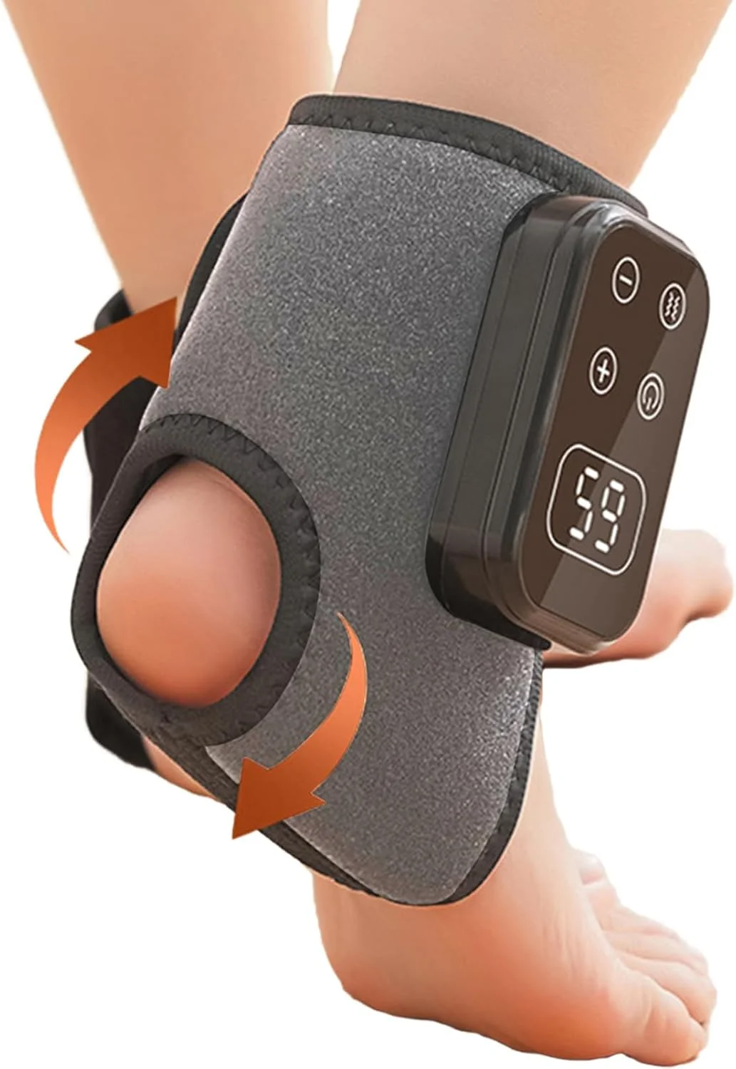 ماساژور مچ پا | گرم کننده الکتریکی 5 حالته - گرم کننده حرارتی مچ پا - برای استفاده روزانه و راحتی پا در منزل، مسافرت، آقایان، بانوان و سالمندان