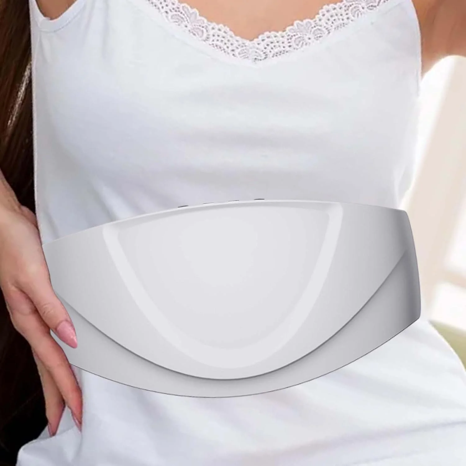 ماساژور شکم - ماساژور سلولیت برقی حذف چربی - لوازم ورزشی و تفریحی برای آرامش، فرم دهی، لاغری پوست، تمرین شکم و ران