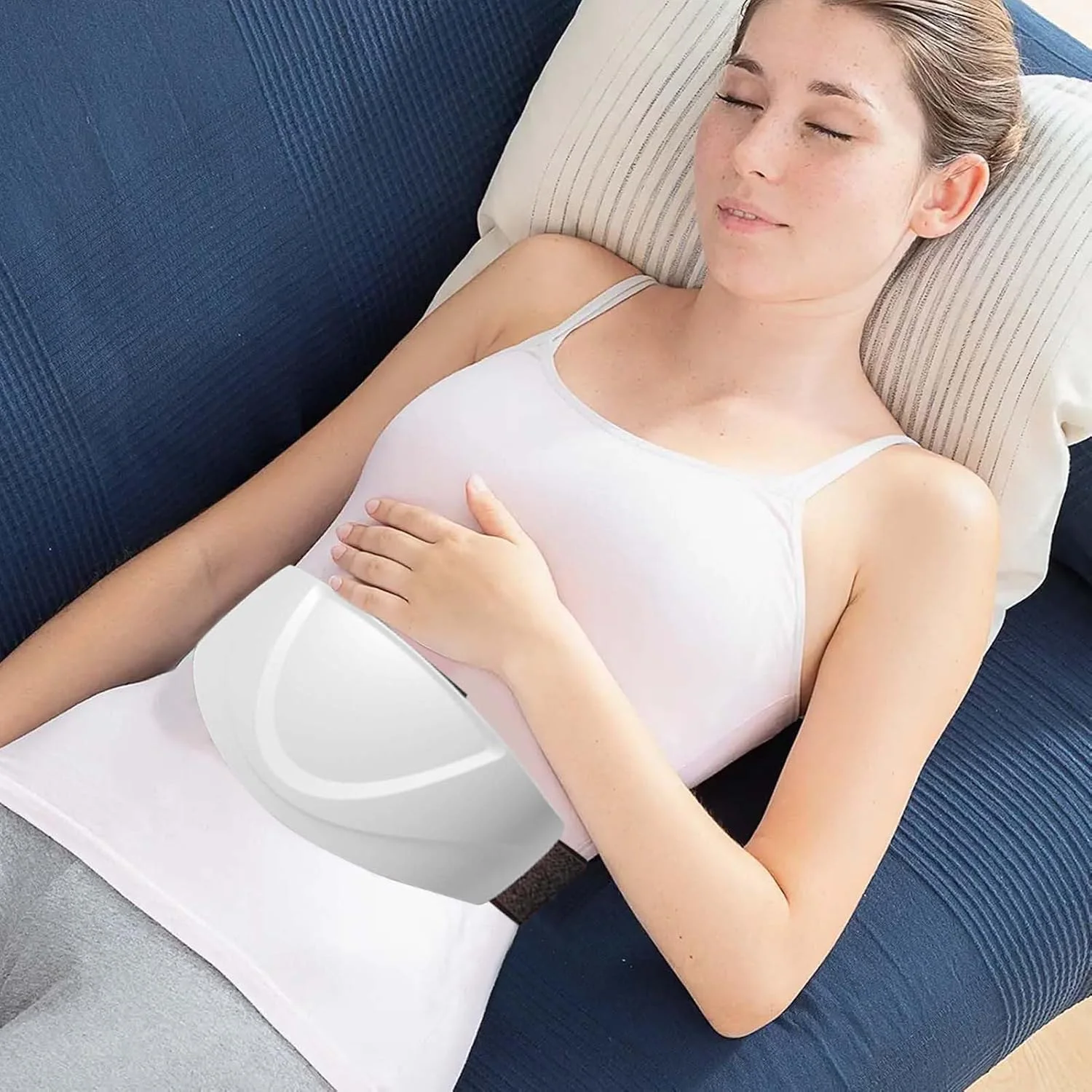 ماساژور شکمی، دستگاه ماساژ ضد سلولیت بی سیم برقی - محرک های عضلانی و لوازم جانبی برای شکم، باسن، ران، پوست، تمرین در خانه