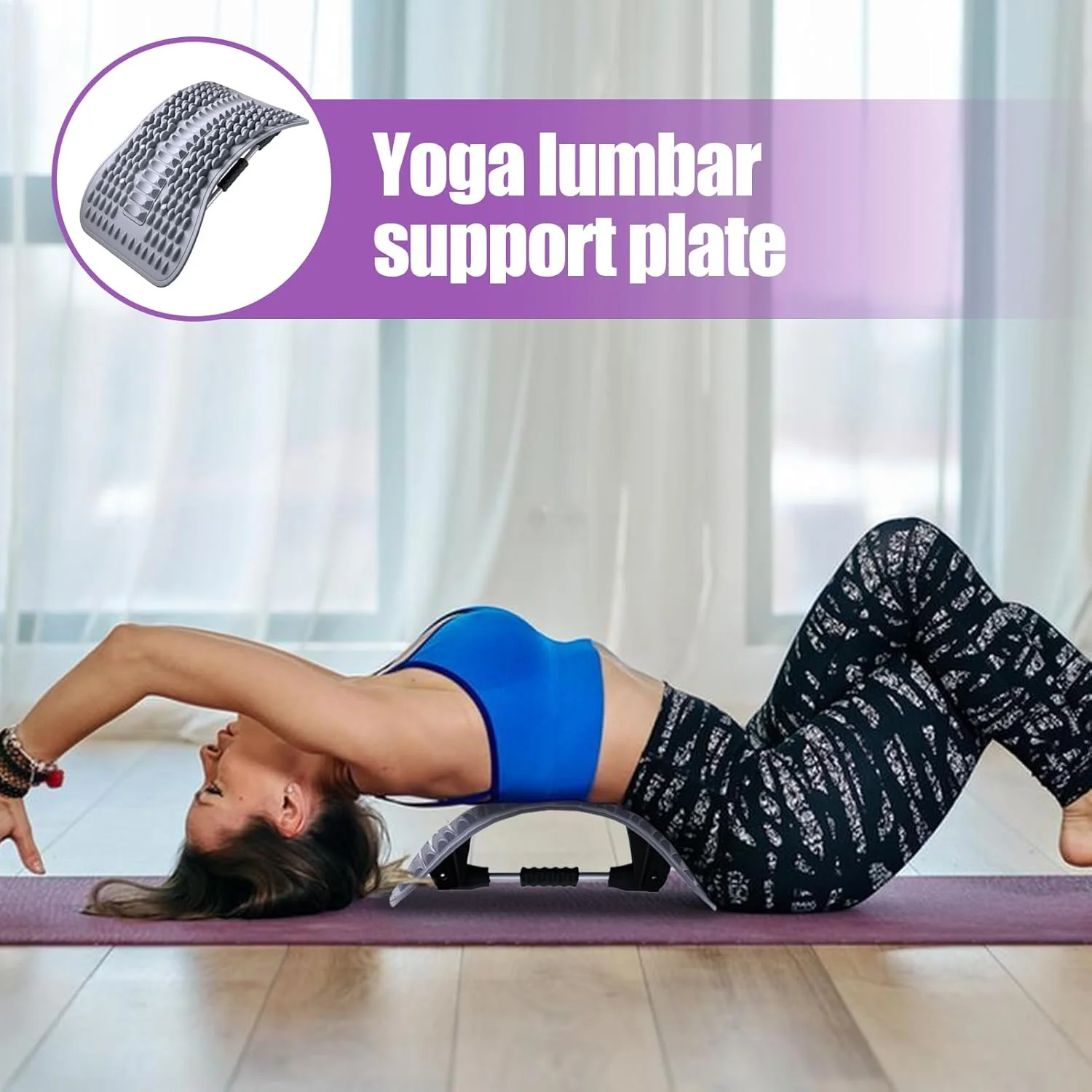 کشش دهنده کمر، کشش دهنده ستون فقرات، ابزار کشش ستون فقرات برای تراز کردن ماساژور برای جوانان، دوستان، مردان، زنان، خانواده، پسران