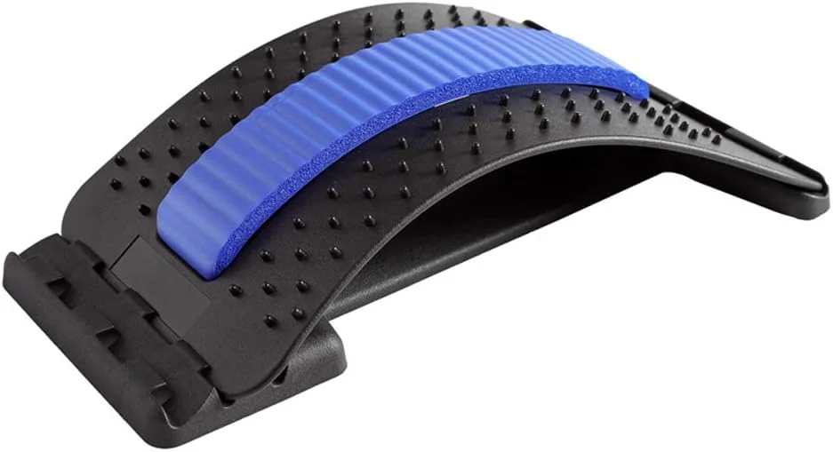 ماساژور کمر Anself، وسیله کشش و تناسب اندام، پشتیبانی از کمر، ریلکسیشن و تسکین درد ستون فقرات