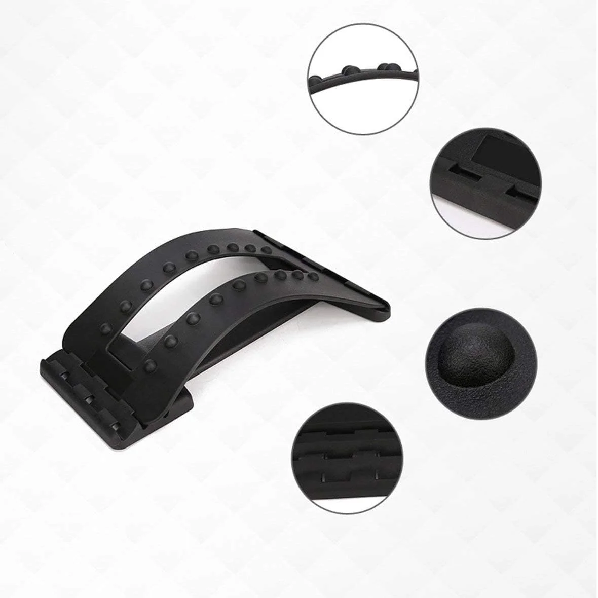 دستگاه کشش کمر چند سطحی، ماساژور کمر، پشتیبانی کمری، کشش دهنده ستون فقرات، تسکین درد کمر، تسکین درد عضلانی