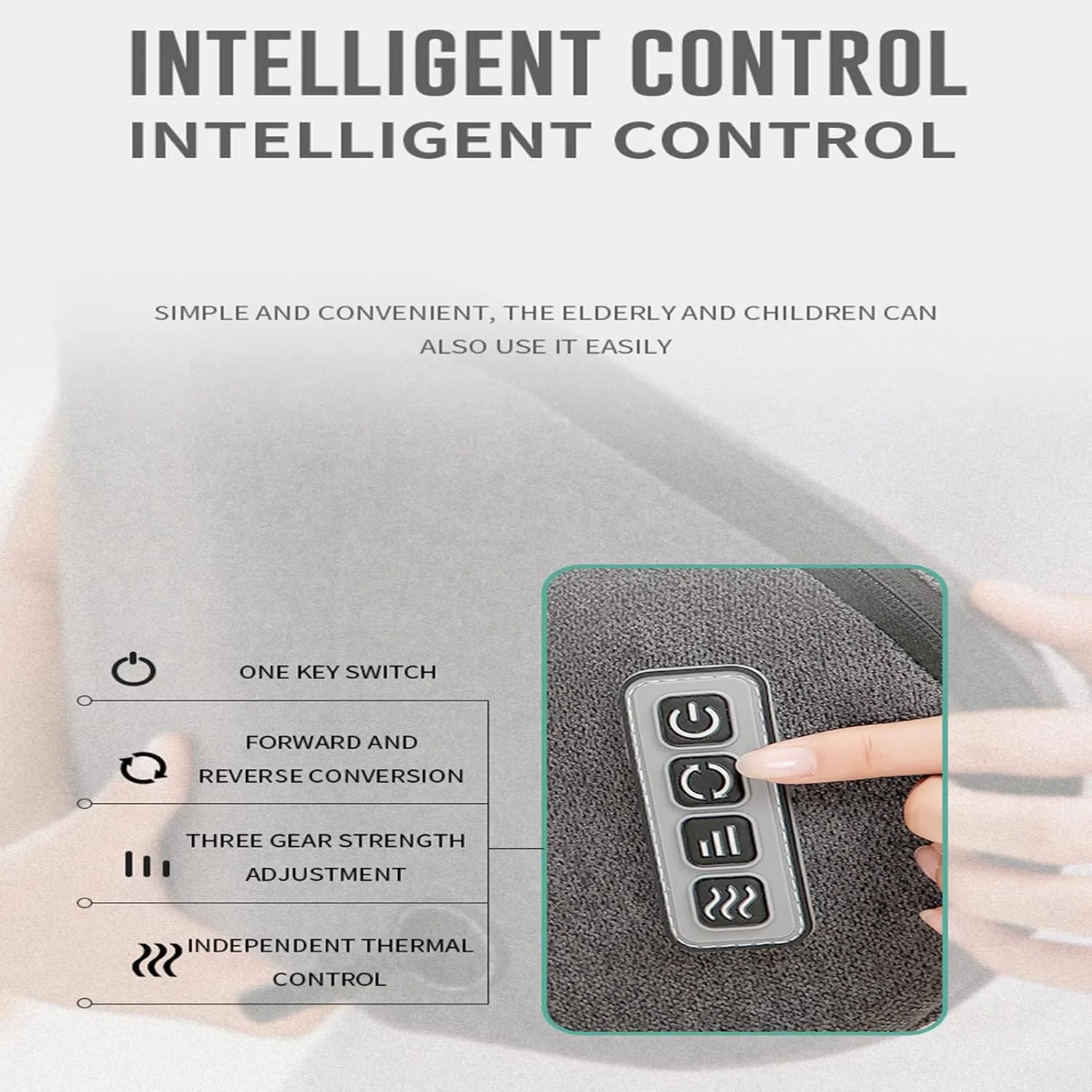 ماساژور کمر، ماساژور چند منظوره گردن و کمر، بالش ماساژور کمر با مغناطیس