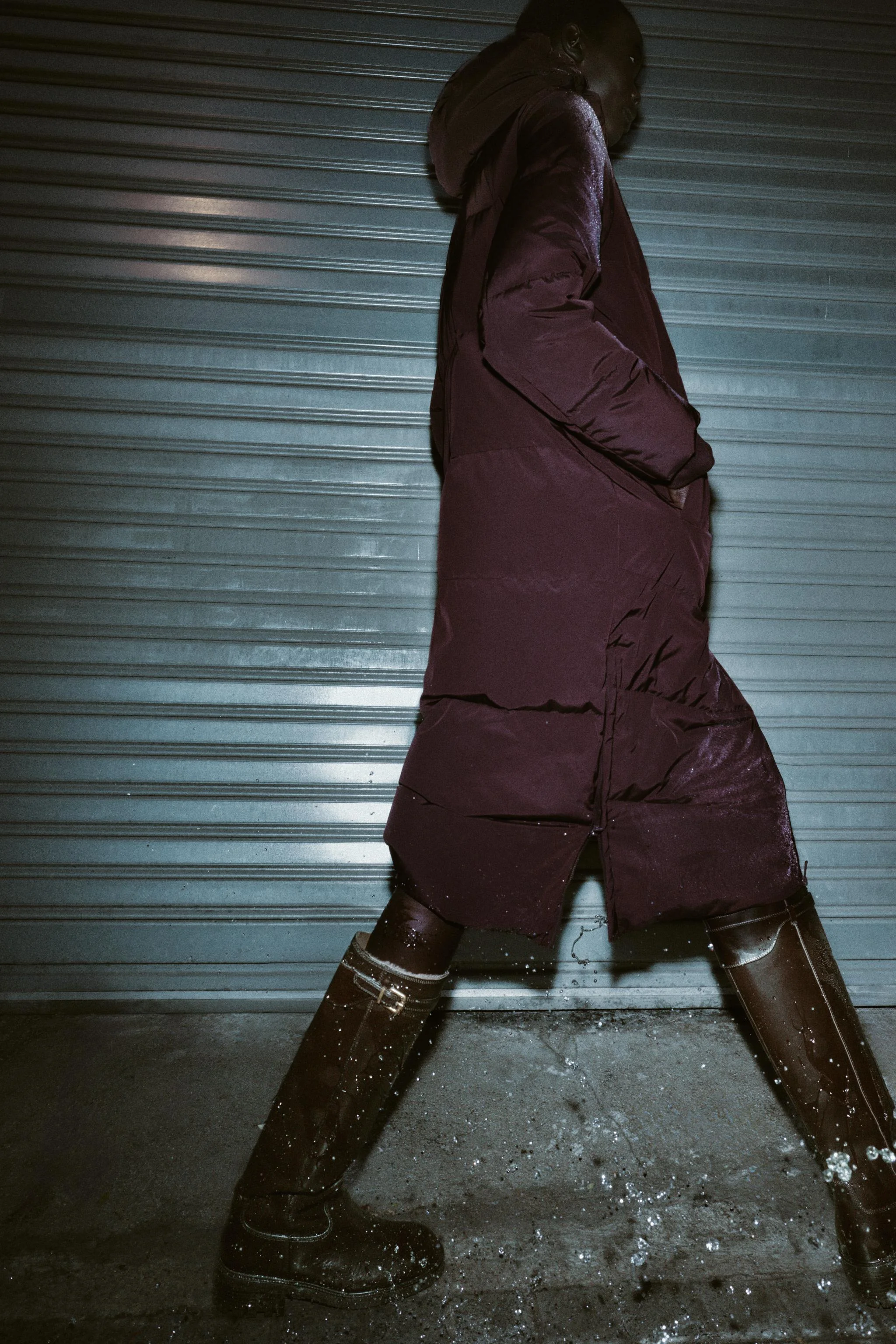 بوت های چرمی سگک دار ضد آب