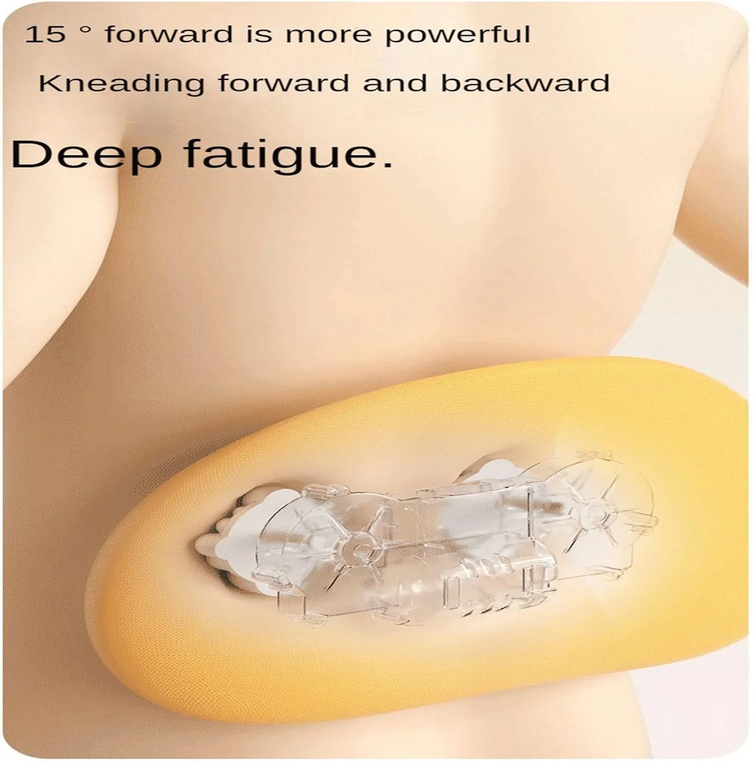 ماساژور کمر خانگی با کمپرس گرم، کوسن کمری برای درد پایین کمر و گردن، ماساژور چند منظوره ورزشی کمر، سبز