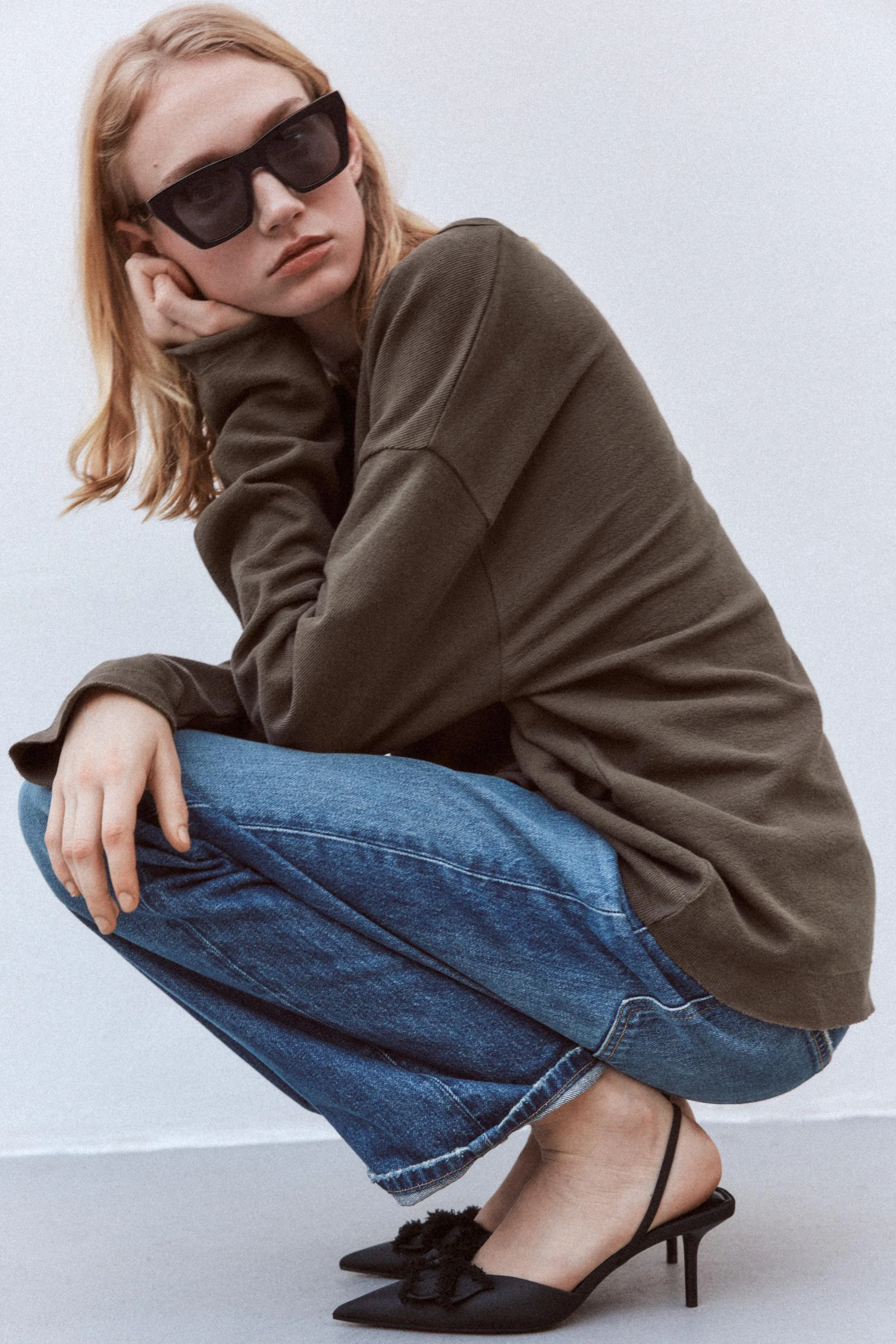 کفش های پاشنه بلند اسلینگ بک با پاپیون