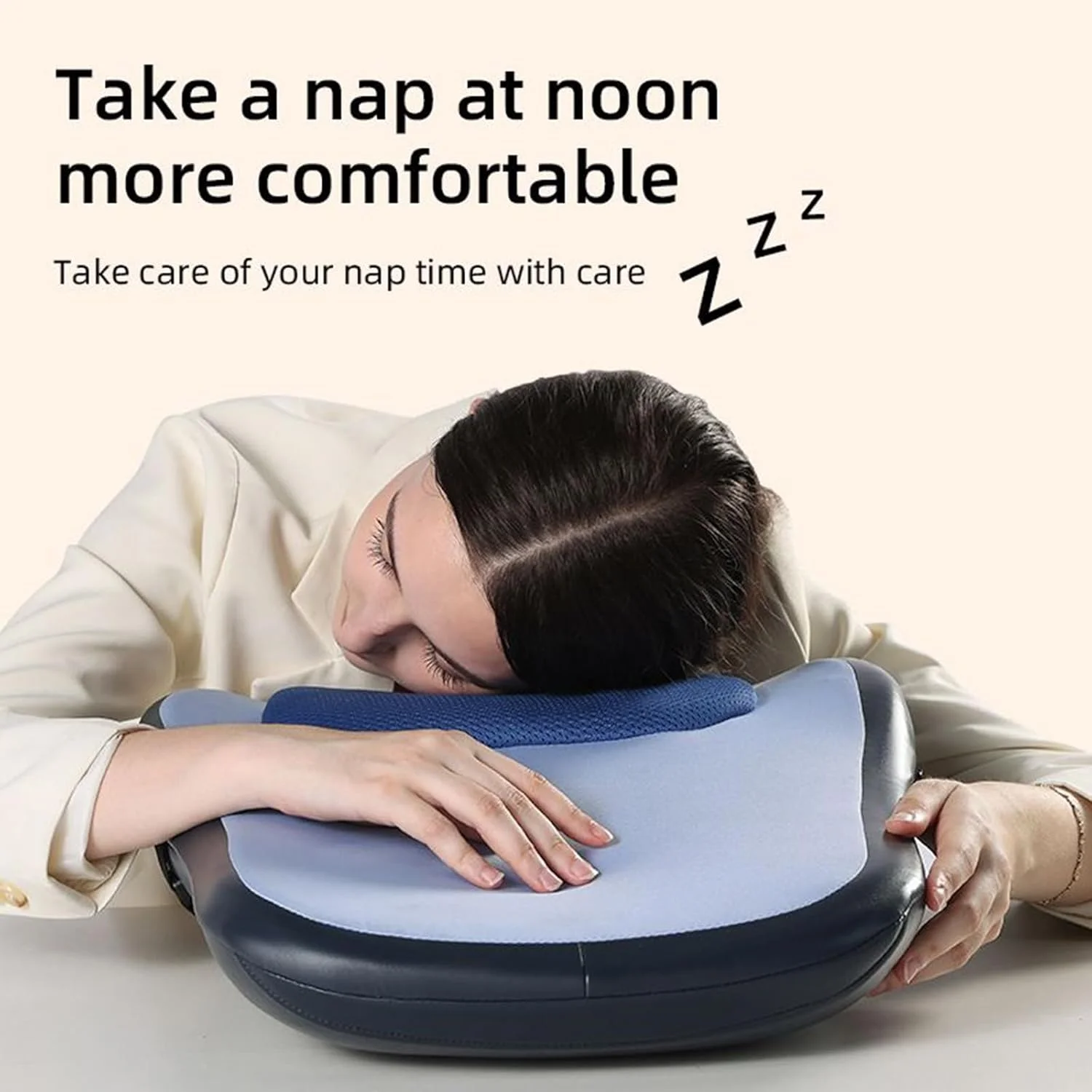 ماساژور کمر با گرما - ماساژور گردن با گرما | کوسن پشتیبانی کمری برقی بی سیم برای مردان زنان ریکاوری ورزشی مسافرت صندلی ماشین خانه