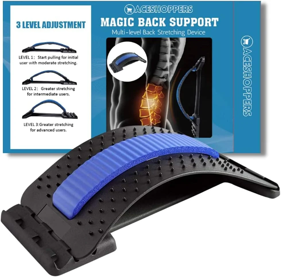 ماساژور اصلاح کننده وضعیت بدن و کشش دهنده کمر برای تناسب اندام