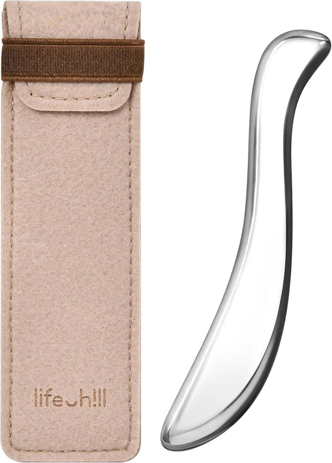 ابزار گوا شا بدن Lifechill از جنس استیل ضد زنگ، ابزار خراش دهنده عضلات فلزی برای فیزیوتراپی، ابزار ماساژ فاسیا برای تسکین درد بافت عمیق، IASTM برای روتین مراقبت از خود