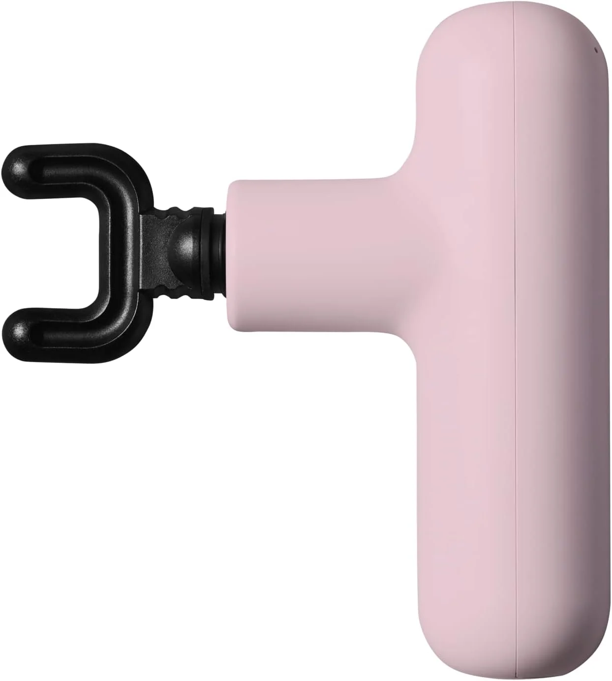 ماساژور تفنگی قابل حمل لولا - سبک و جمع و جور، مناسب برای تسکین سریع عضلات - دارای 4 سری قابل تعویض / 4 سرعت ماساژ تا 3000 دور در دقیقه، شارژ سریع لیتیوم یونی 2000 میلی آمپر ساعتی Type-C - صورتی پامپر