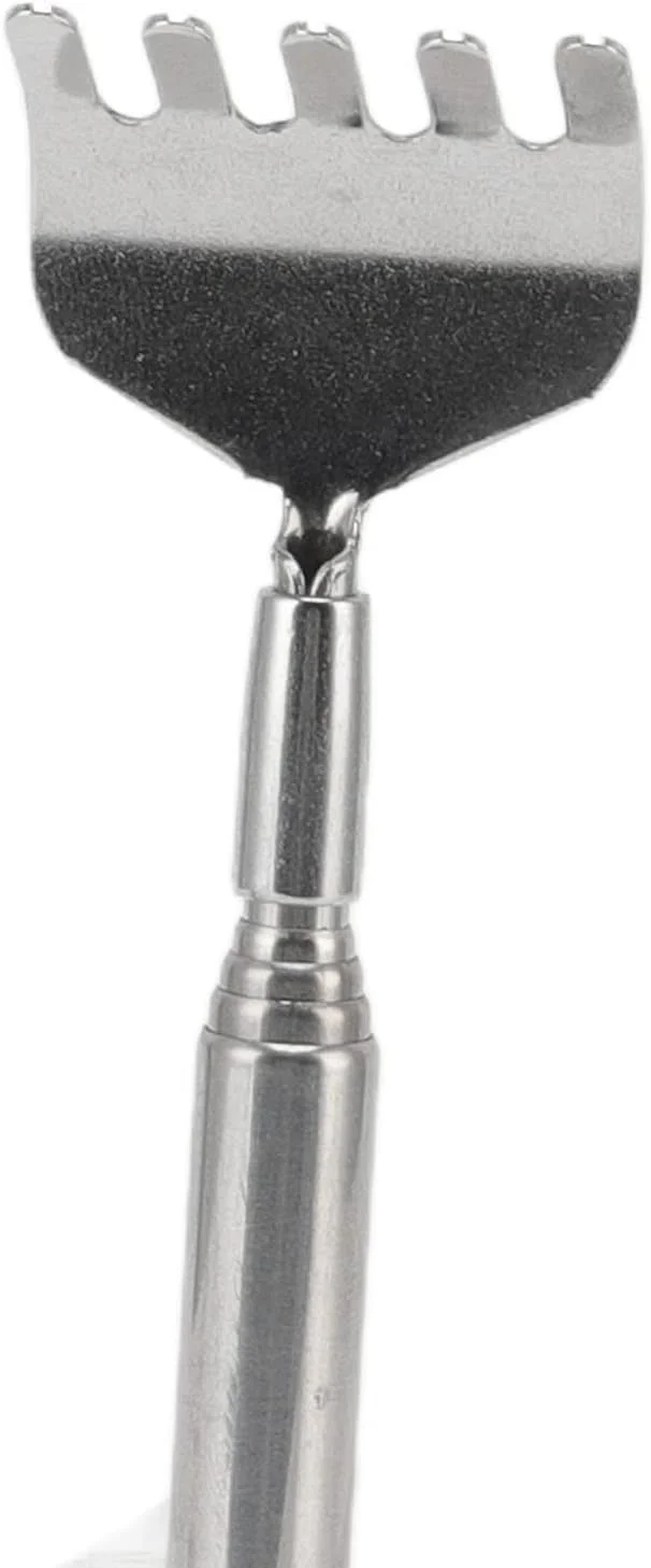 خراشنده پشت تلسکوپی استیل ضد زنگ کیانسو، مناسب طب فشاری بدن، حمل آسان - بسته 10 عددی