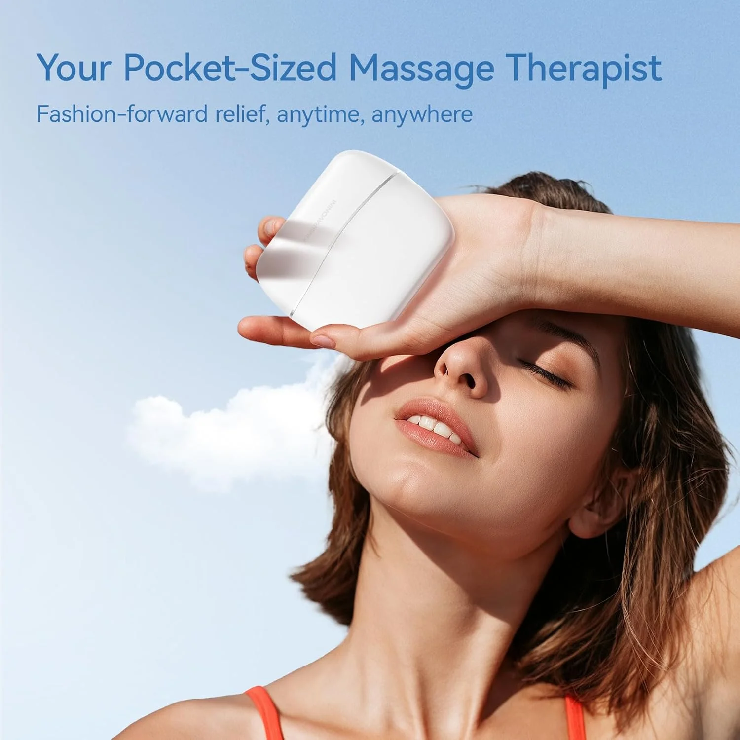 ماساژور تفنگی مینی KingPavonini با کیف نگهداری یکپارچه، ماساژور کوچک جیبی بافت عمیق، ماساژور ضربه ای قابل حمل 0.5 پوندی برای مسافرت، باشگاه، هدیه برای زنان و مردان