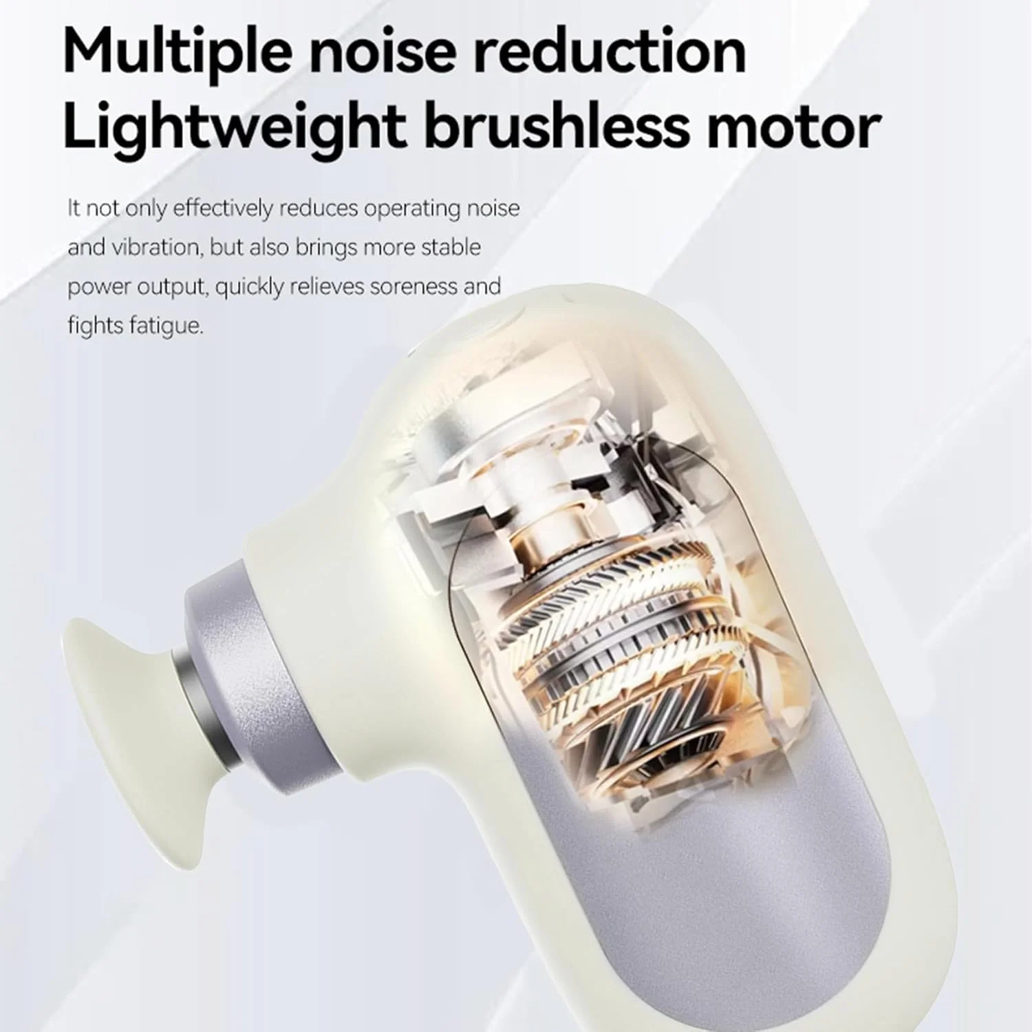 ماساژور کوچک برقی، ماساژور دستی قابل حمل بدن، ماساژور عضلانی ضربه ای بافت عمیق برای ورزشکاران با 5 سرعت، ماساژورهای فوق العاده کوچک و بی صدا برای باشگاه اداری منزل