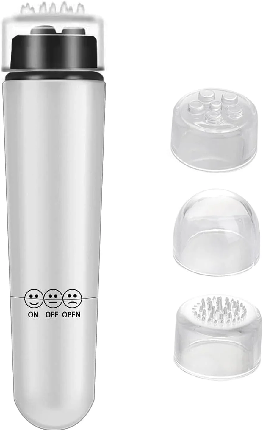 ماساژور کوچک، ابزار کوچک مسافرتی با طرح لبخند برای صورت، گردن و پشت، اندازه مسافرتی