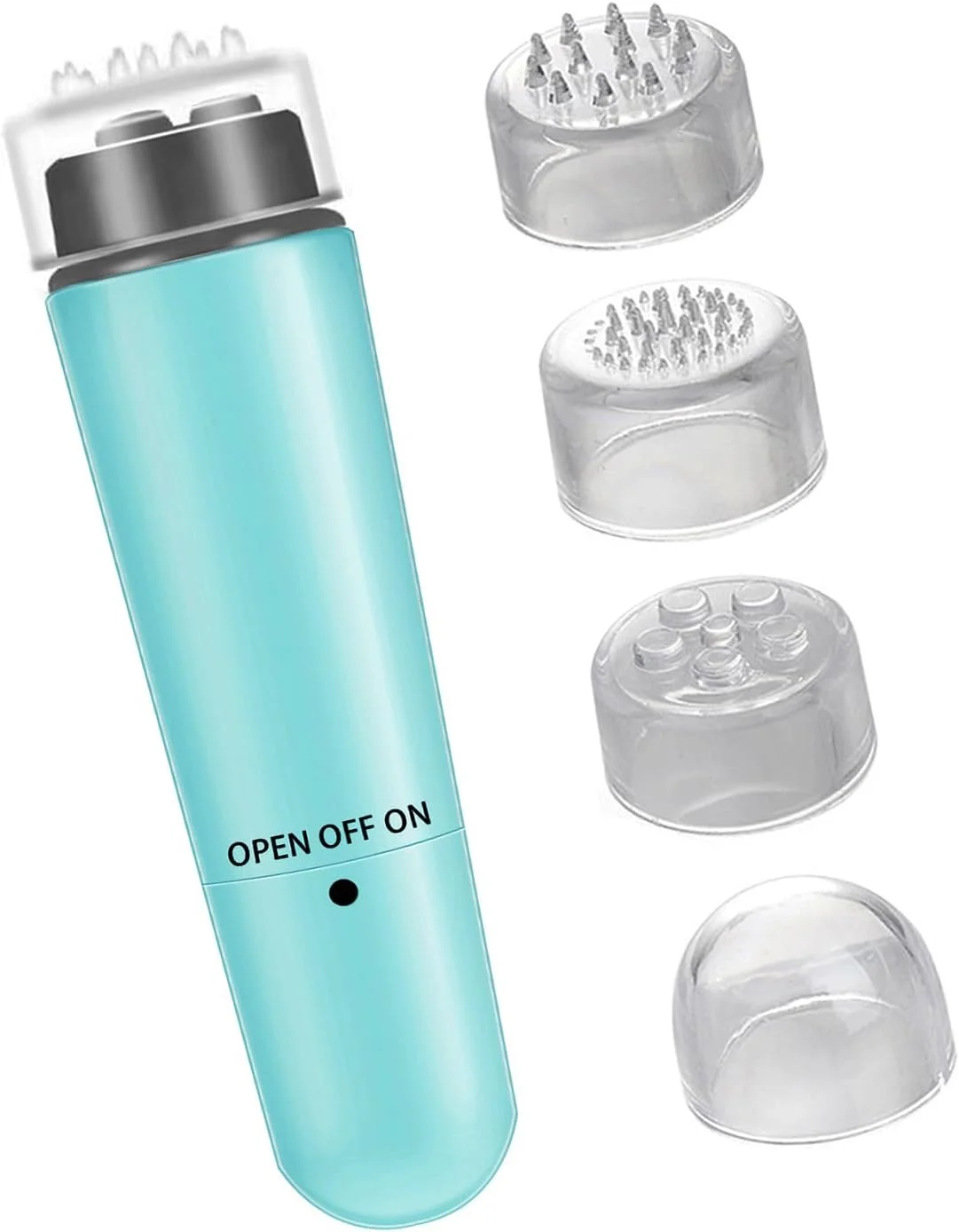 ماساژور کوچک، ابزار کوچک ماساژور برای صورت، گردن، سر و پشت (سبز)