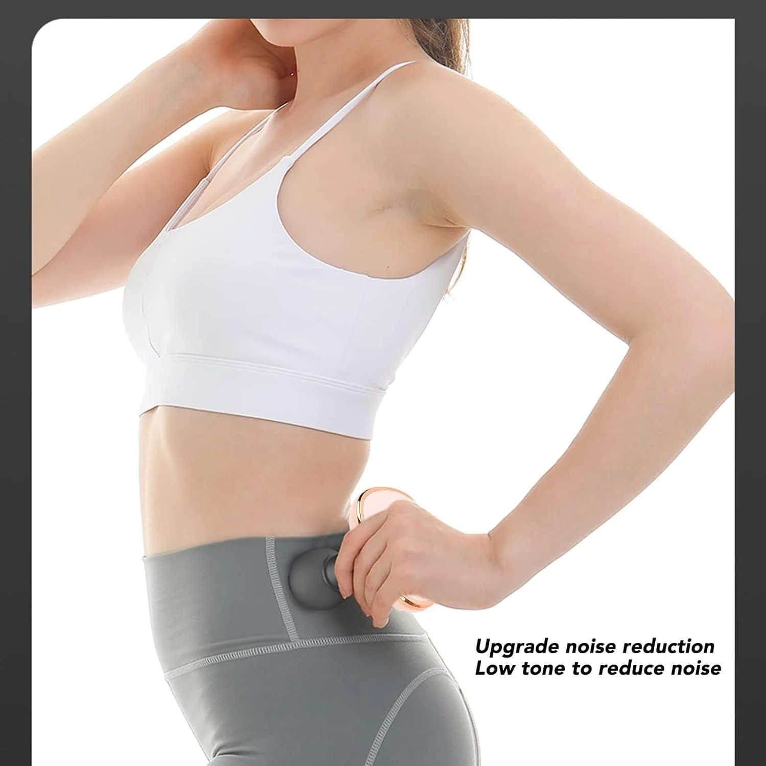 ماساژور کوچک، ماساژور عضلانی برای تسکین بافت عمقی، ماساژورهای ضربه ای بی صدا و قابل حمل جیبی برای گردن و پشت ورزشکاران، ماساژور دستی کوچک فاسیال (صورتی)