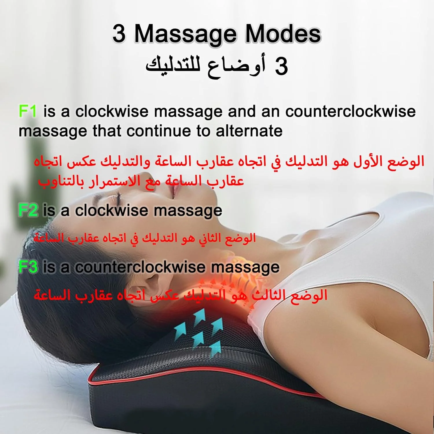 Neck Back Massager with Remote Control, 16 Massage Deep Shiatsu Head Kneading Shoulder Heat for Muscle Body Leg Pain, Electric Hot Pillow Home Office Use