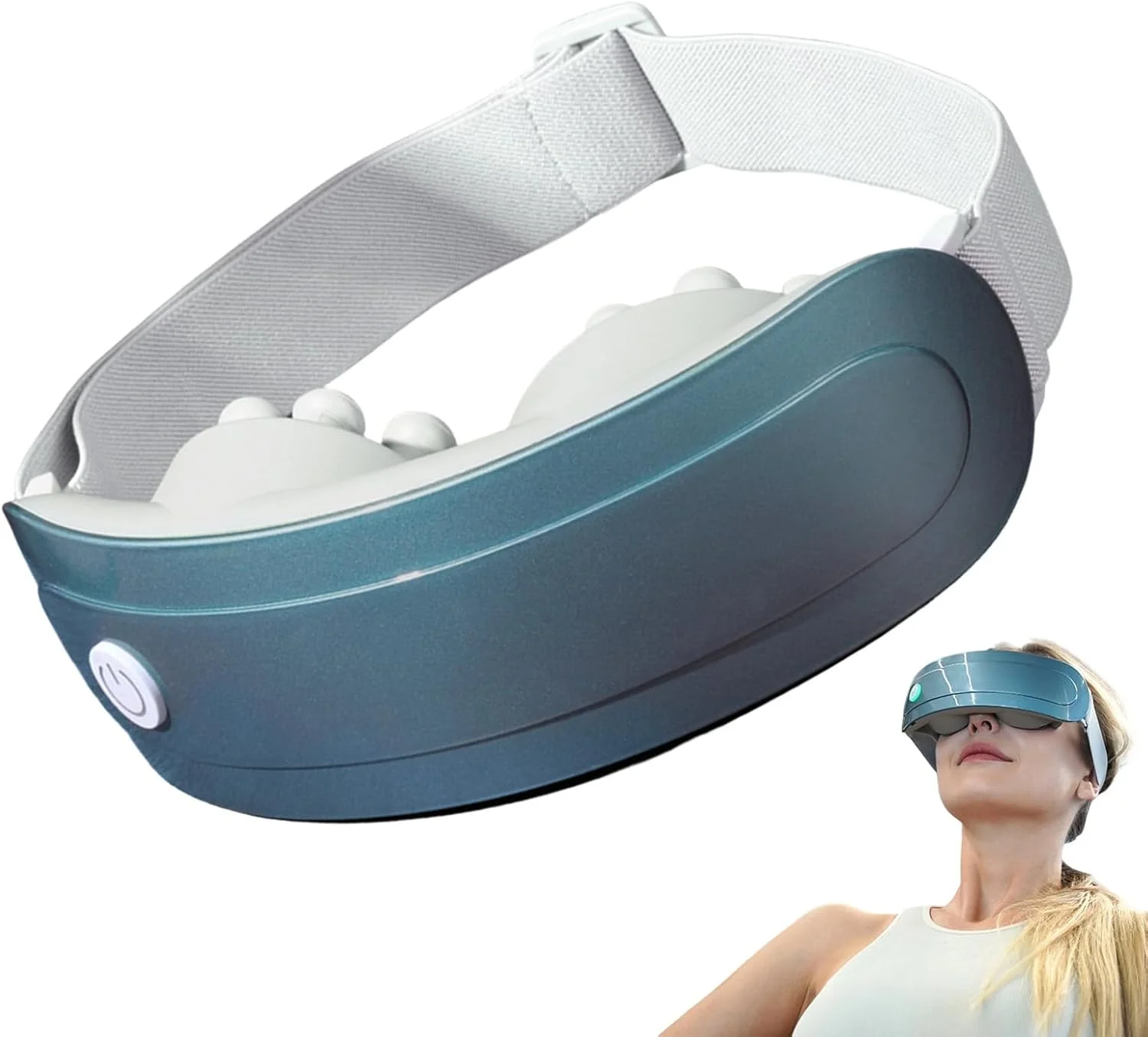 ماساژور عضلات چشم | قابل حمل، دارای تهویه، دستگاه ماساژ عضلات چشم | برای افراد پرمشغله، دانشجویان، اتاق خواب، رفت و آمد، مسافرت، خوابگاه، مدرسه