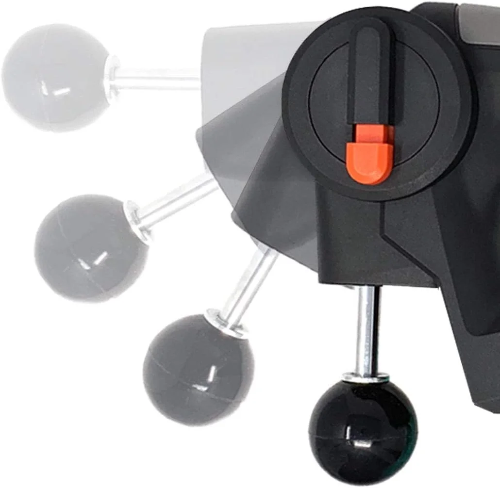 ماساژور قدرتمند دستی تیم‌تم (خاکستری)