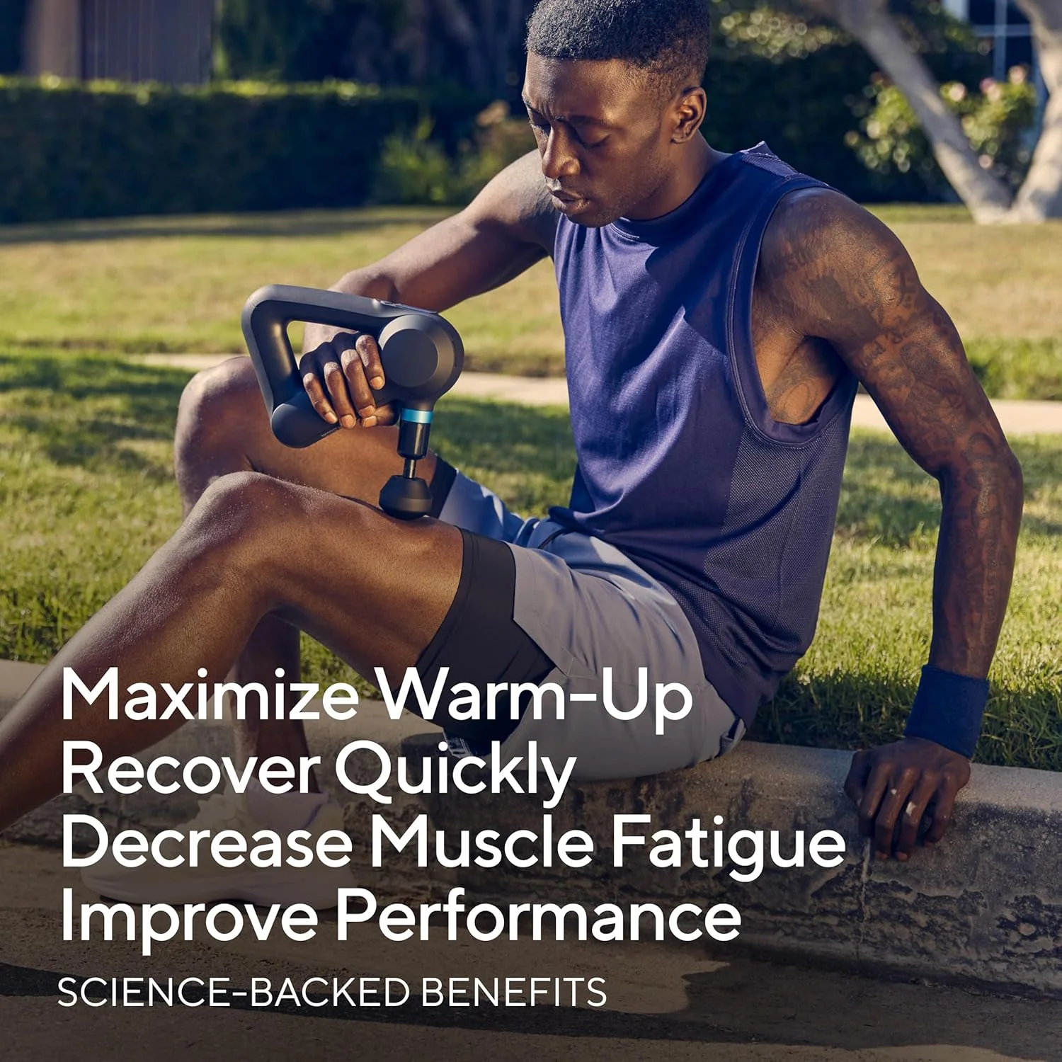 ماساژور ضربه ای دستی فوق العاده بی صدا Theragun Elite - ماساژور شخصی دارای بلوتوث برای تسکین درد در گردن، کمر، پا، دست، شانه و بدن (مشکی - نسل 5)