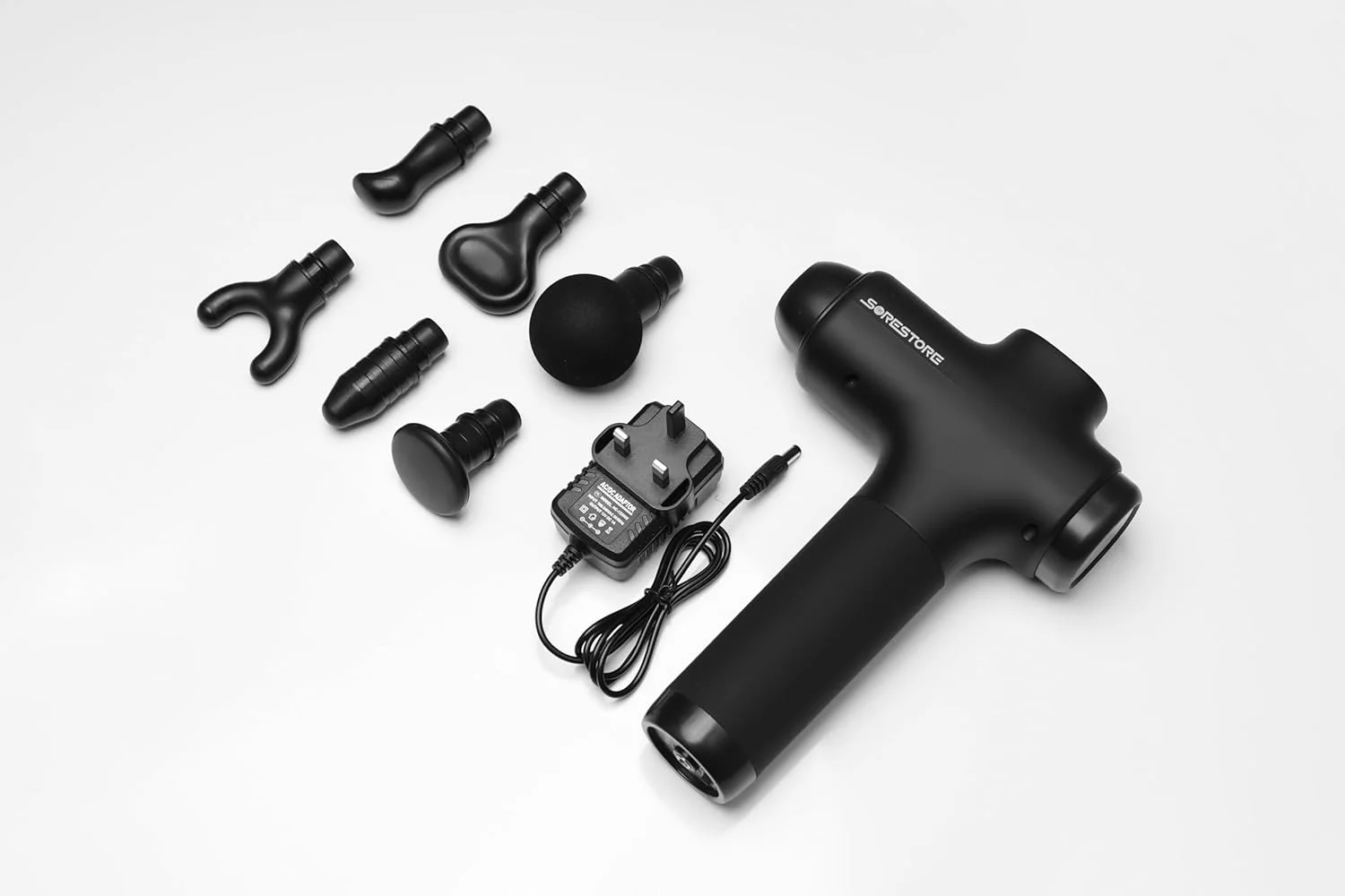 ماساژور ضربه‌ای حرفه‌ای - ماساژور بافت عمیق برای ریکاوری عضلات، تسکین درد، 30 سرعت، عملکرد بی‌صدا، صفحه نمایش LCD، طراحی قابل حمل برای ورزشکاران و علاقه‌مندان به تناسب اندام