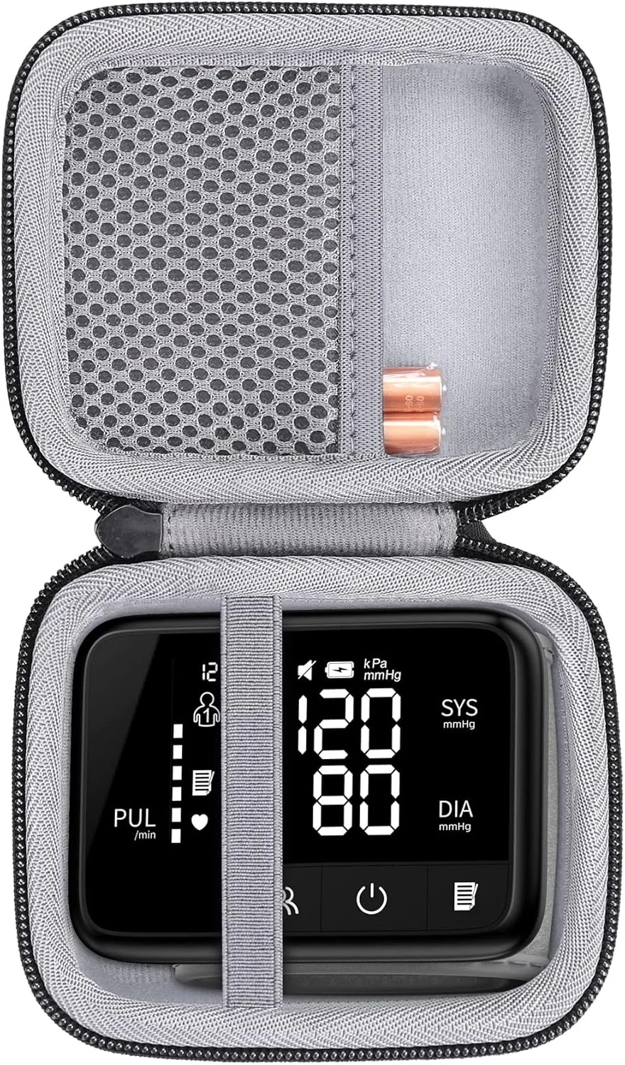 کیف محافظ هارد Khanka جایگزین برای دستگاه فشار خون مچی Lazle مدل 2022، فقط کیف