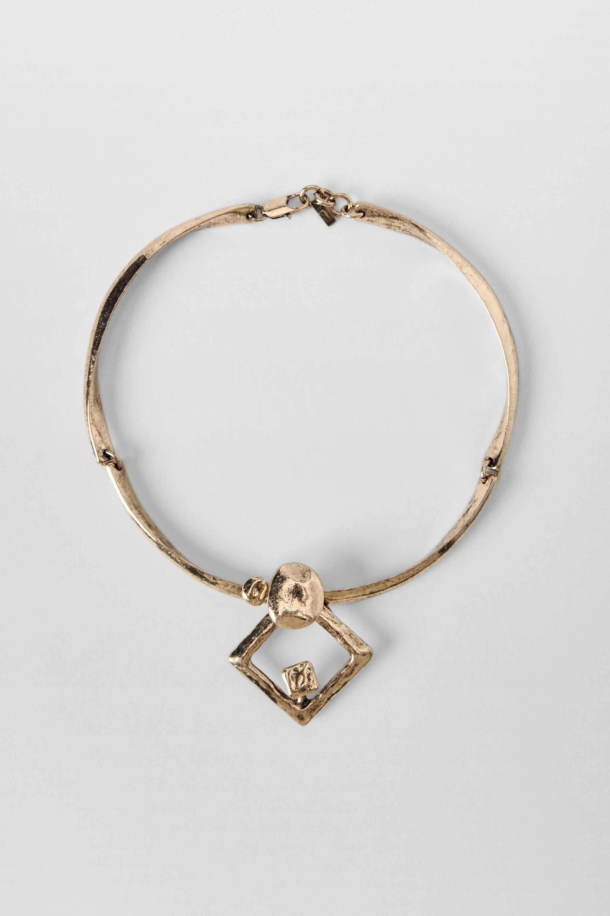 گردنبند فلزی مفصلی زارا X کیت ماس