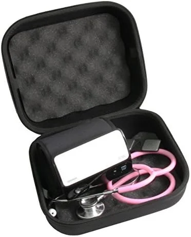 کیف حمل دستگاه فشار خون کیسمتیکس سازگار با دستگاه فشار خون بازویی بی سیم امرن Evolv، دستگاه کاف فشار خون، دستگاه های پالس و کابل ها - فقط کیف