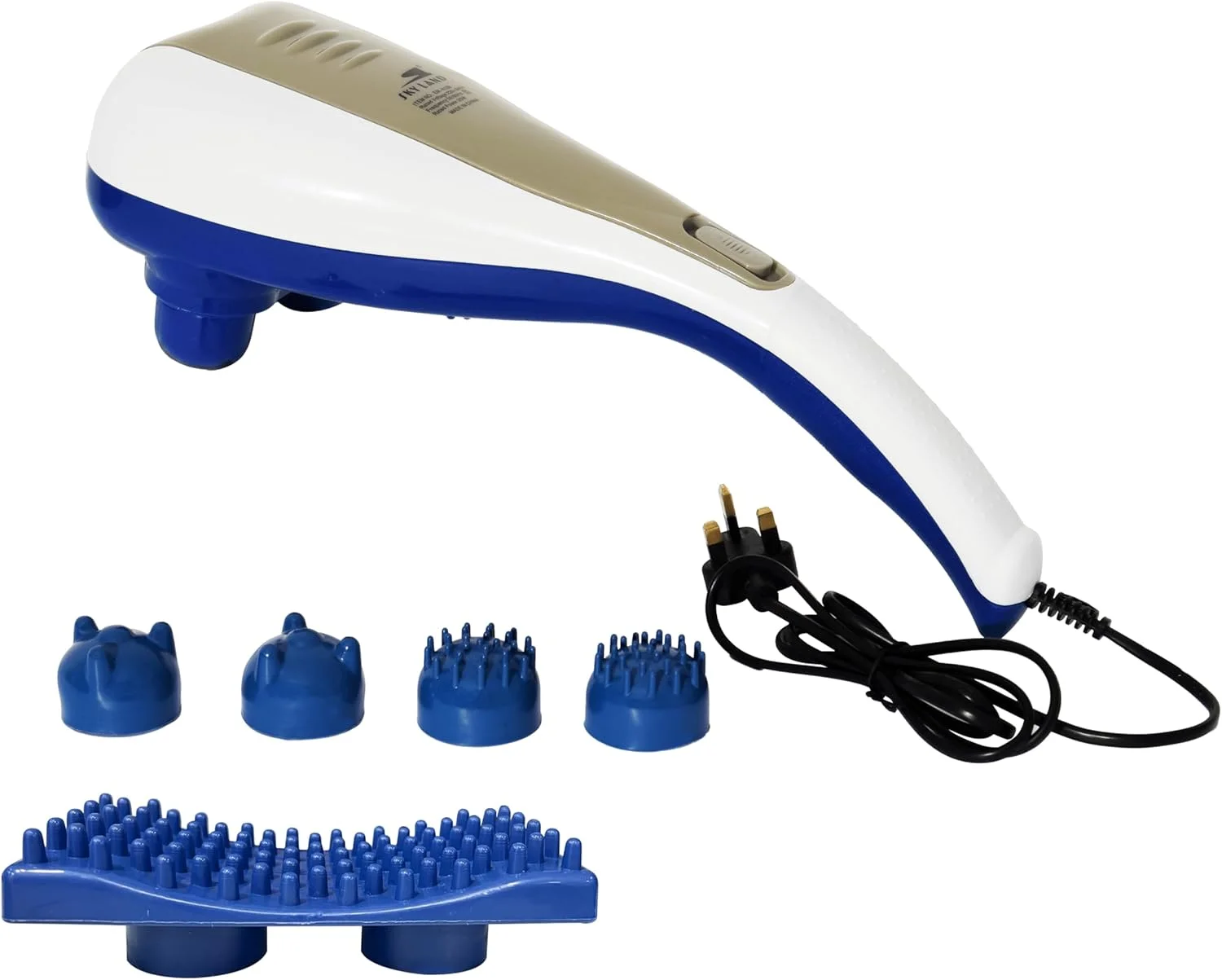 ماساژور دستی قدرتمند SKY LAND مدل EM-4138، مناسب برای گردن، کمر، شانه، پا، عضلات و کل بدن